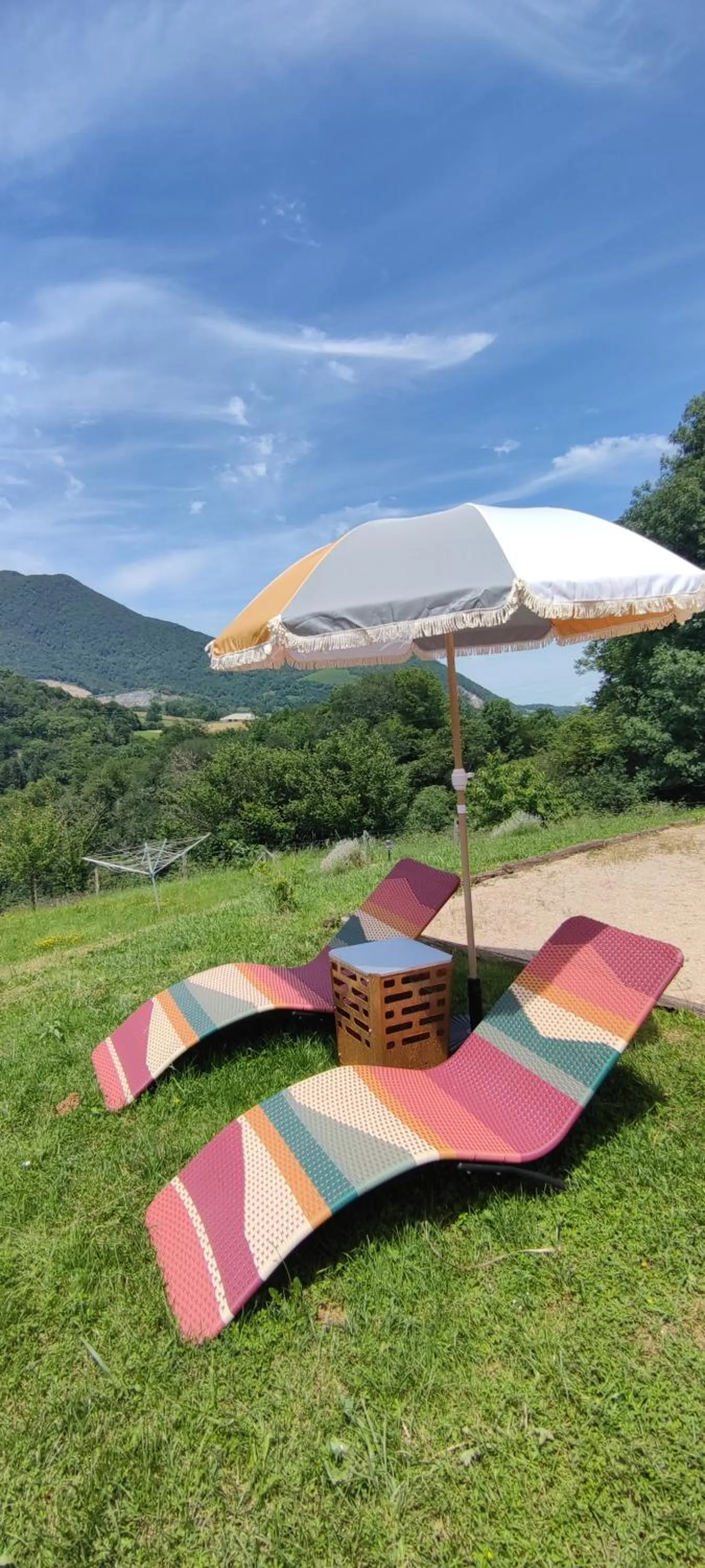 Garden in Maison d'Hôtes Le shorten