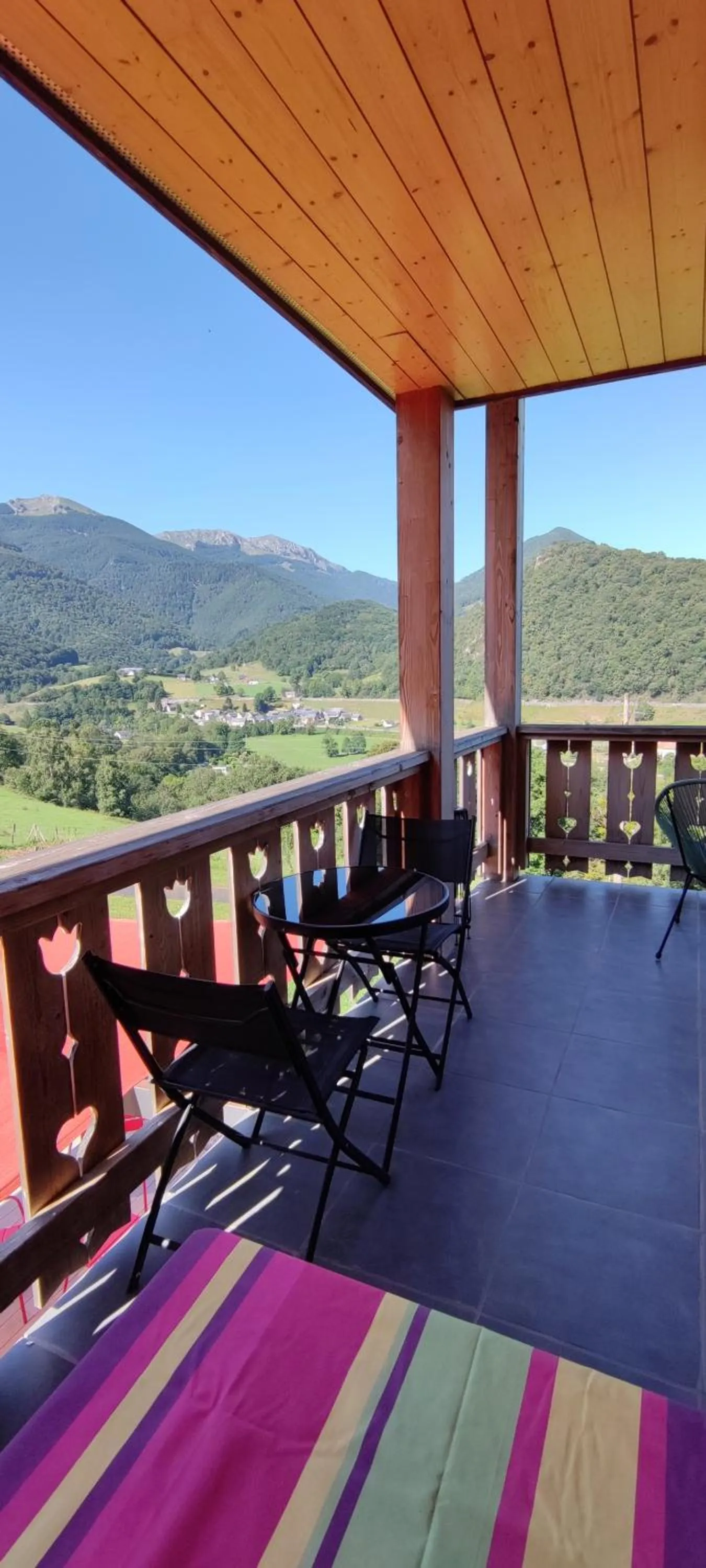 Balcony/Terrace in Maison d'Hôtes Le shorten