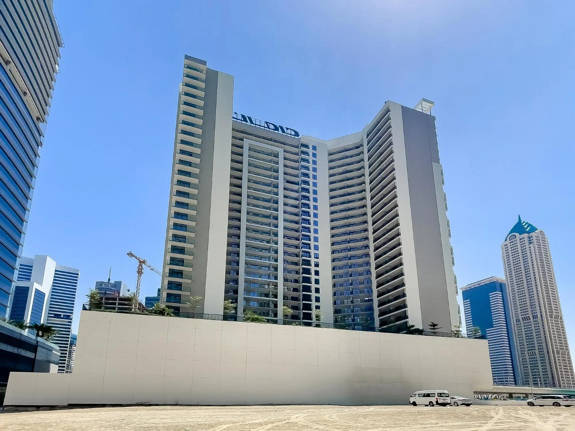 Property building in Zada Tower 1BR with amazing Dubai Canal view