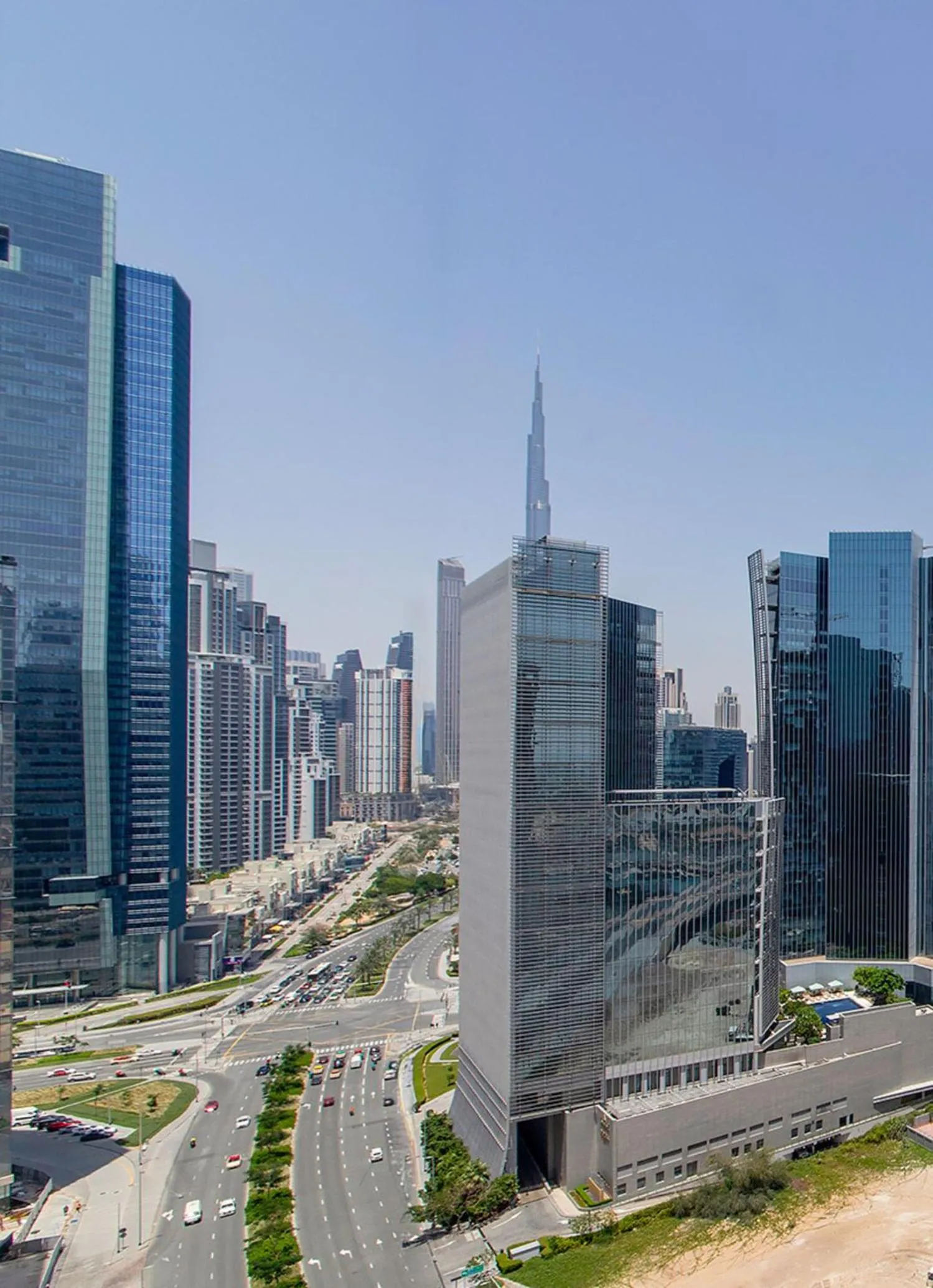 View (from property/room) in Zada Tower 1BR with amazing Dubai Canal view