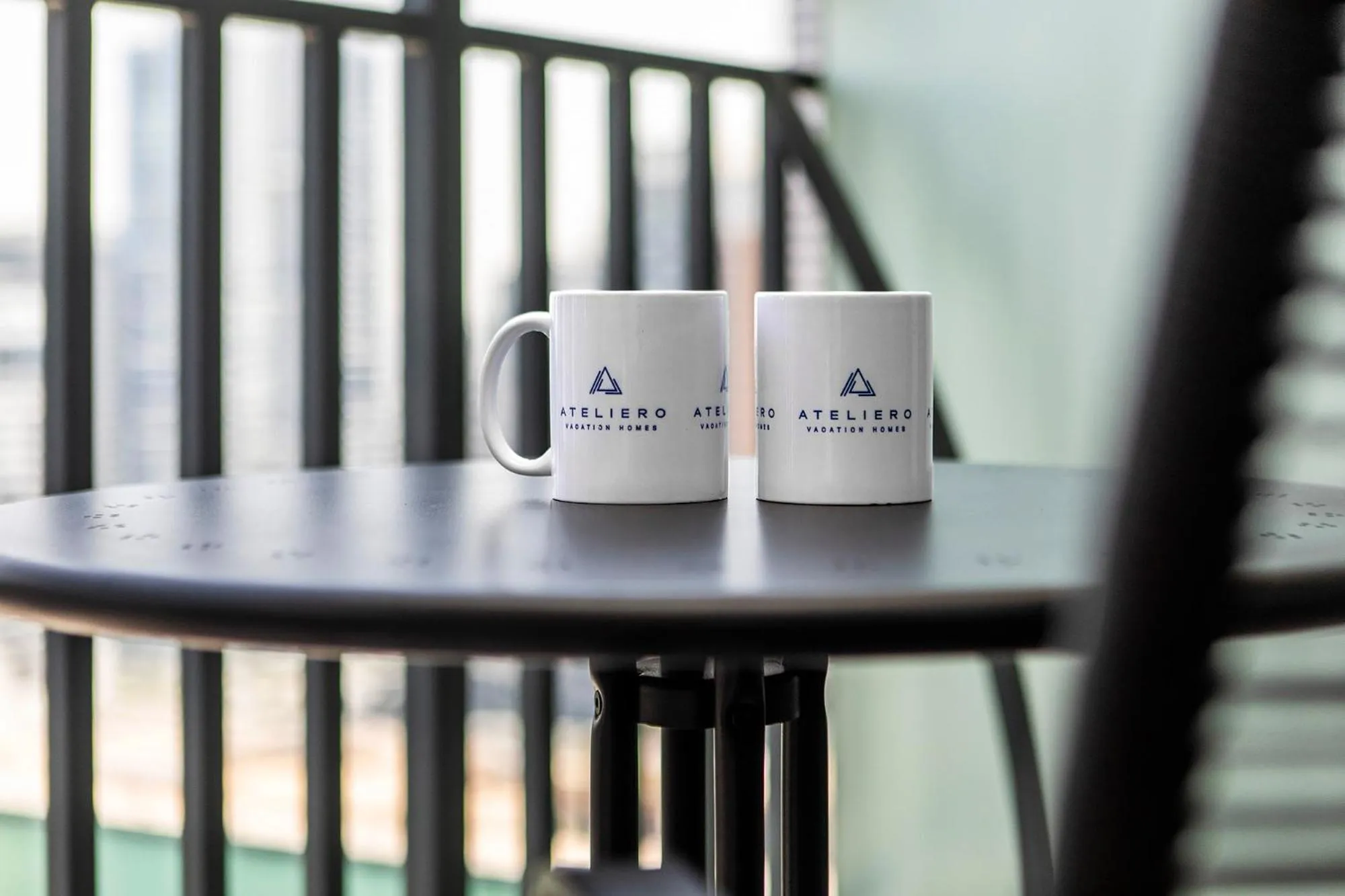 Balcony/Terrace in Zada Tower 1BR with amazing Dubai Canal view