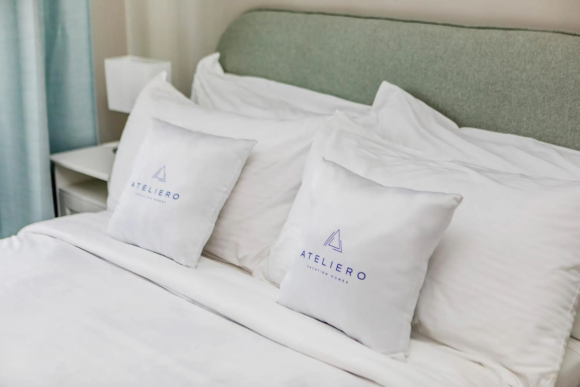 Bedroom, Bed in Zada Tower 1BR with amazing Dubai Canal view