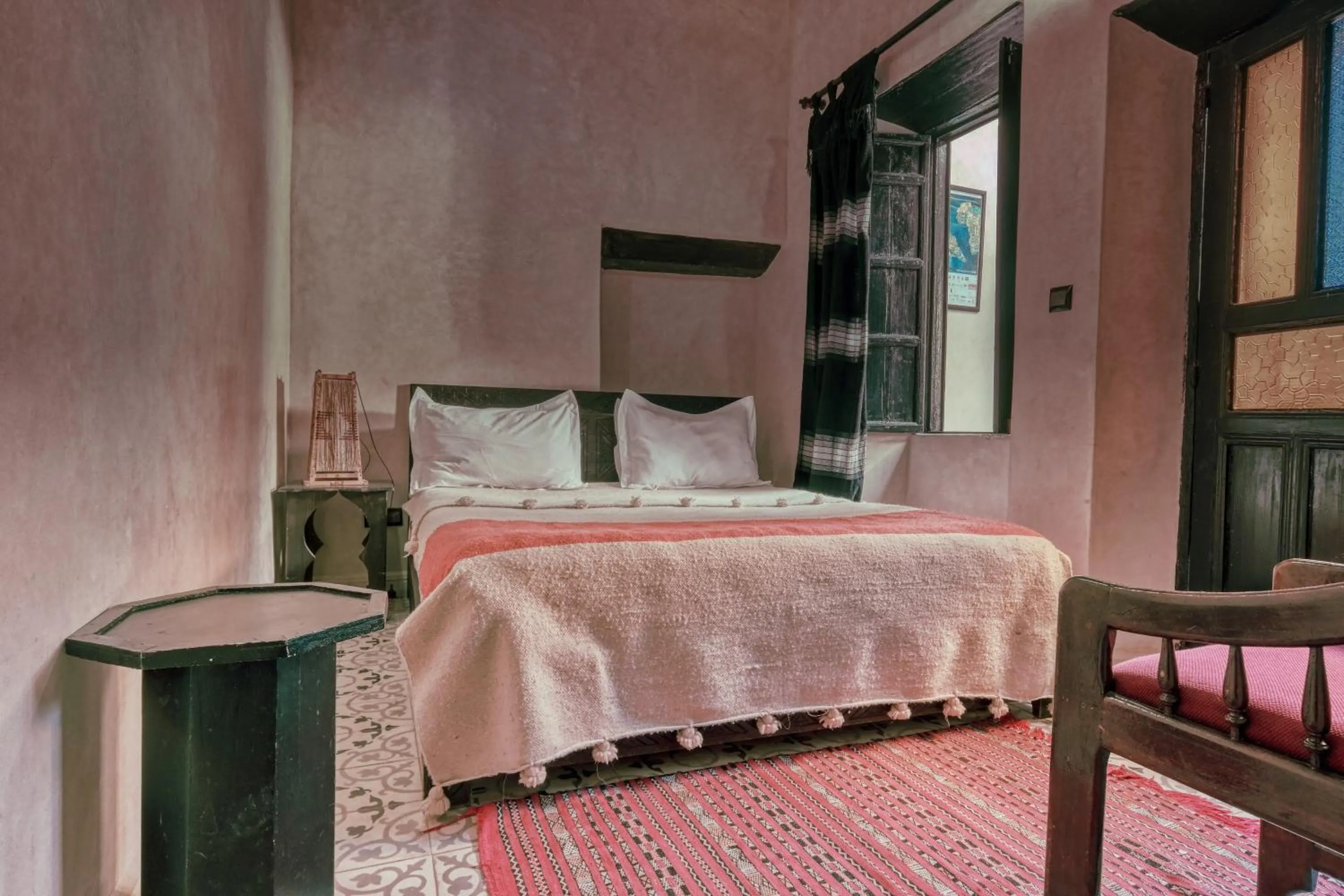 Bed in Riad Beldy