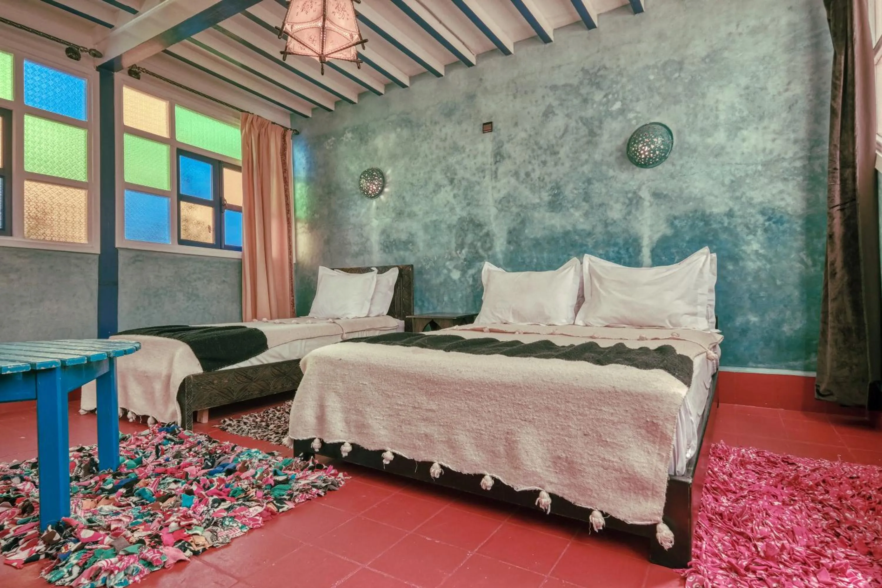 Bed in Riad Beldy