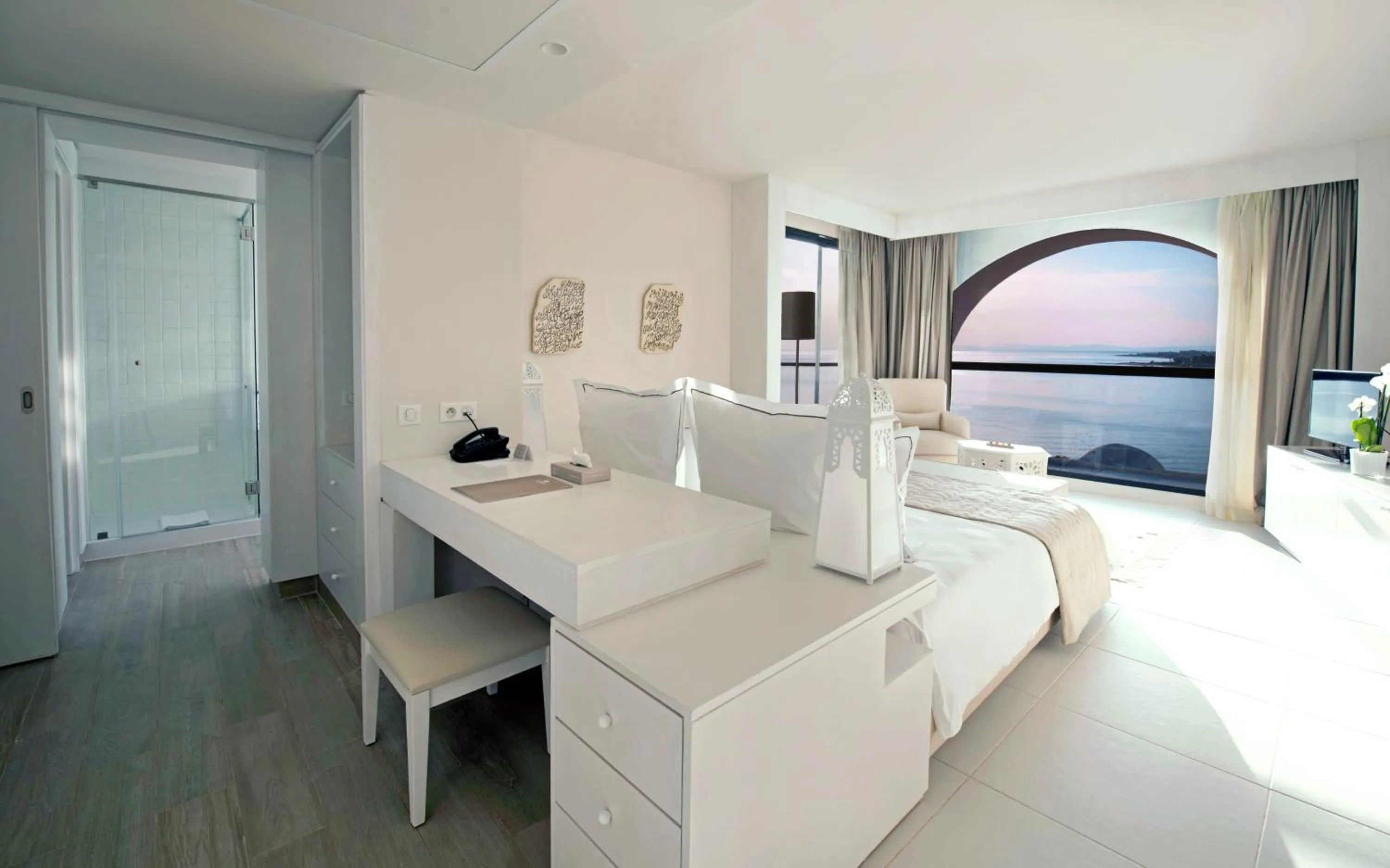 Bedroom, Bed in La Badira - Adult Only