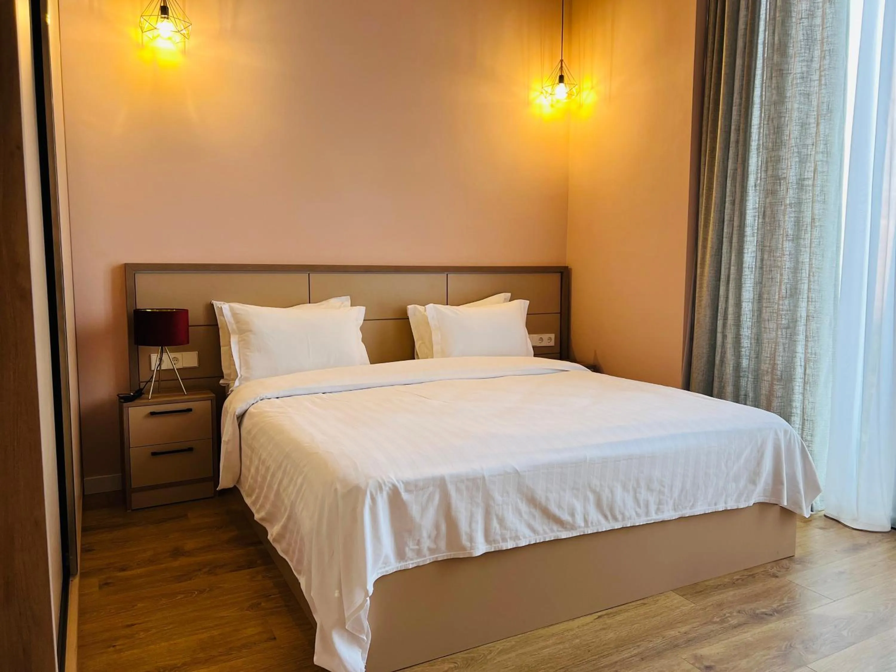 Bed in Villa Ambassadori Kachreti Golf Resort