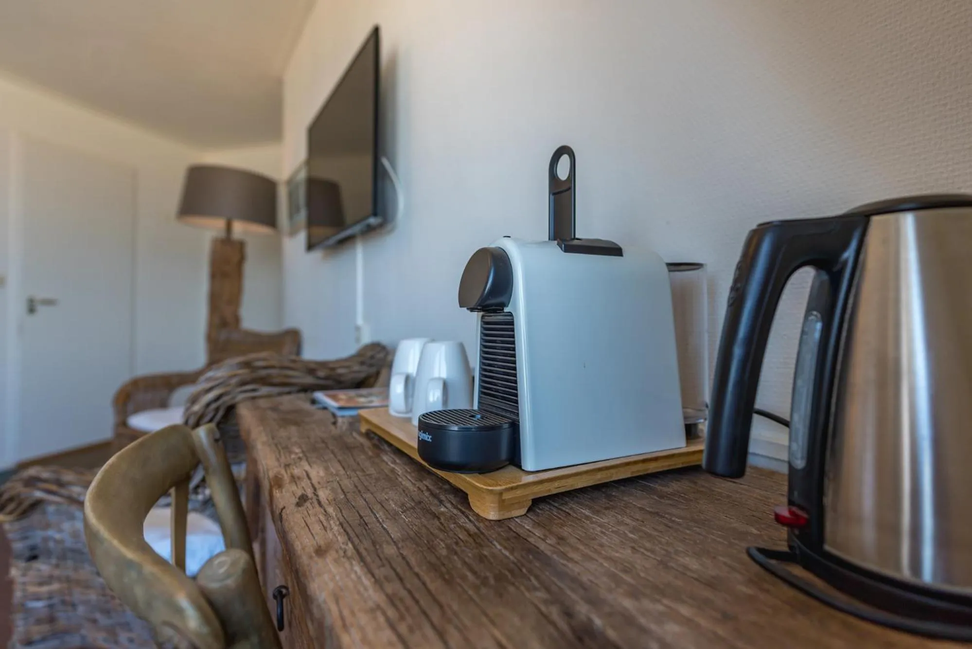 Coffee/tea facilities in Strandhotel Noordzee