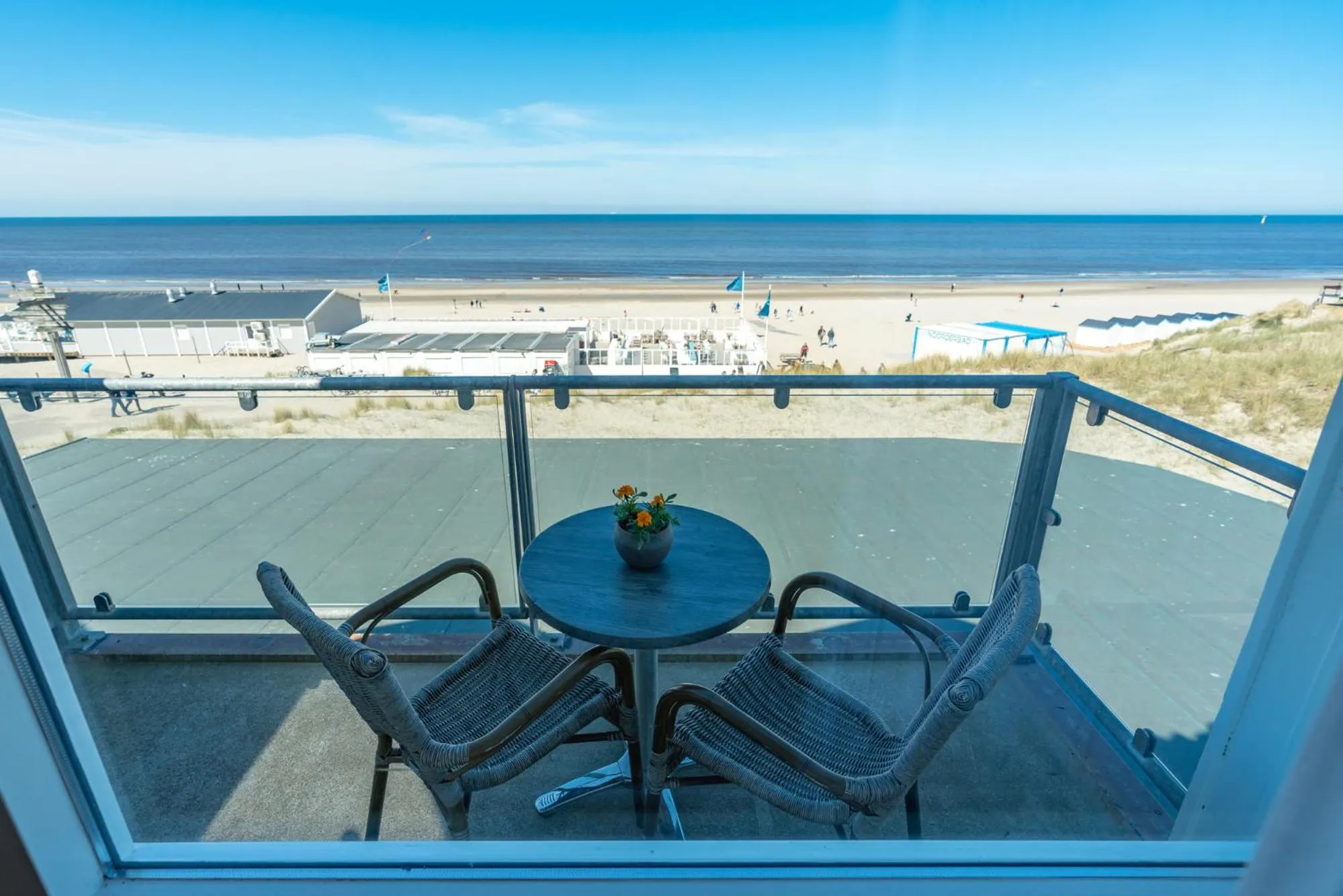 View (from property/room) in Strandhotel Noordzee