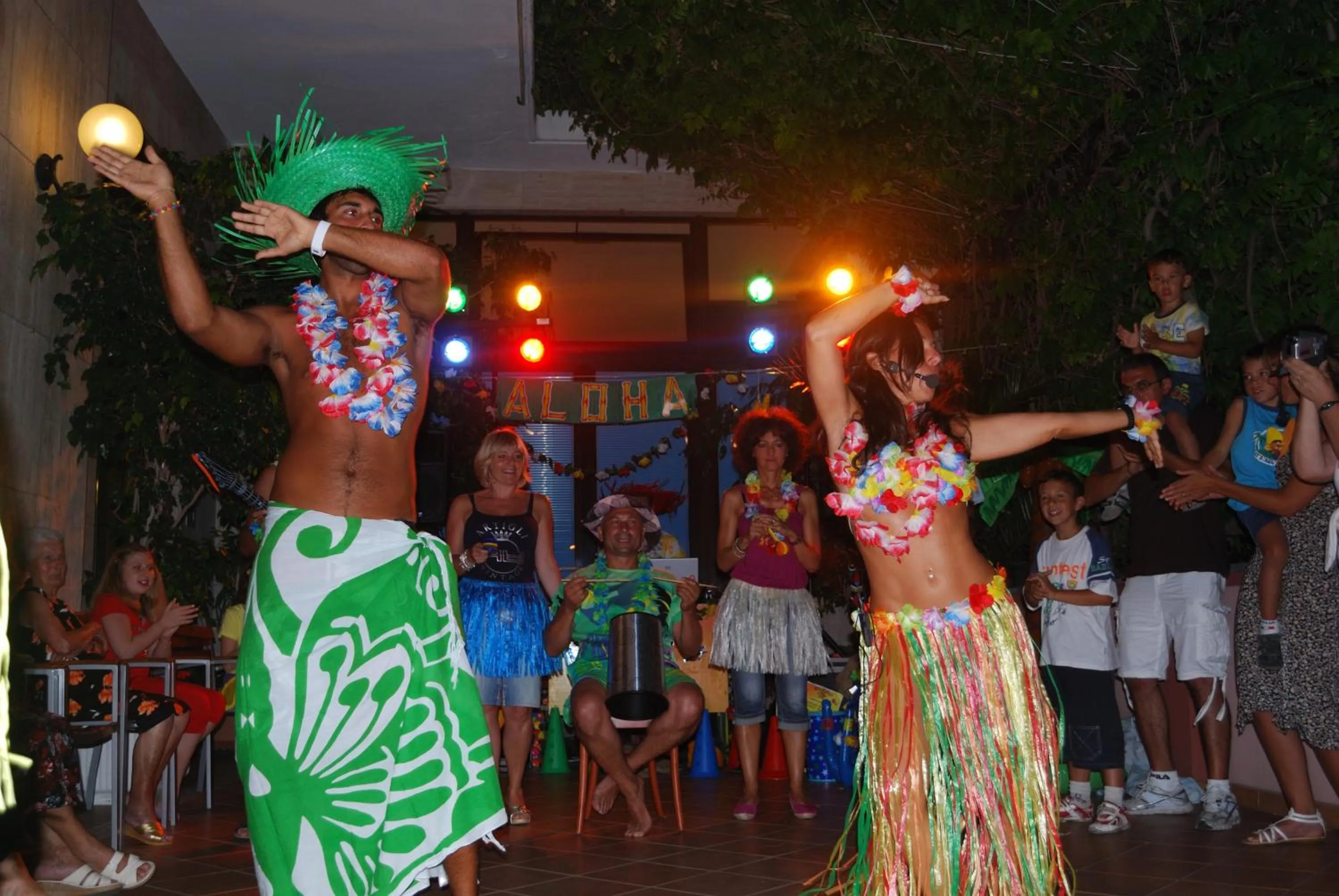 Evening entertainment in Hotel Galleano
