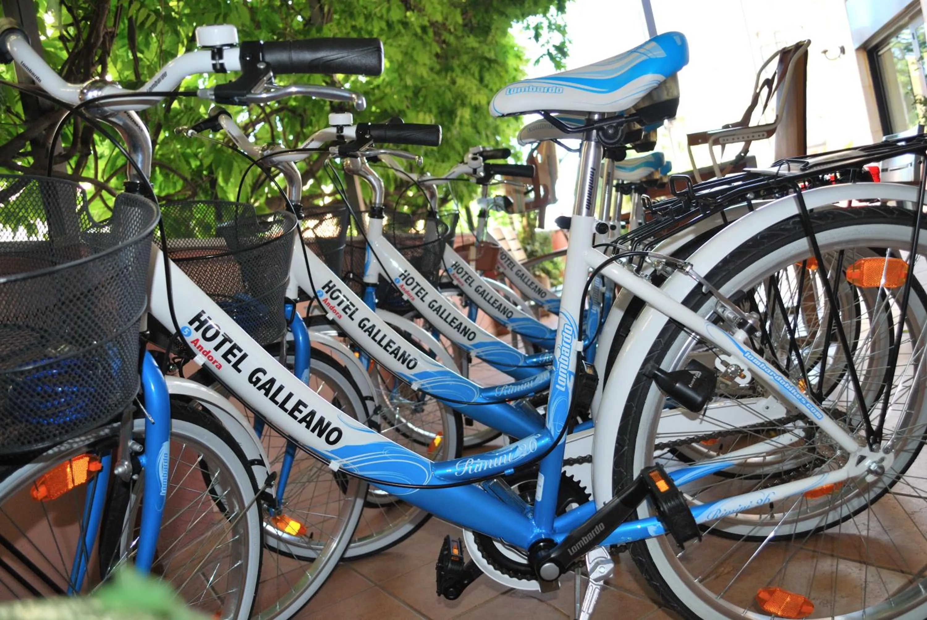 Cycling in Hotel Galleano