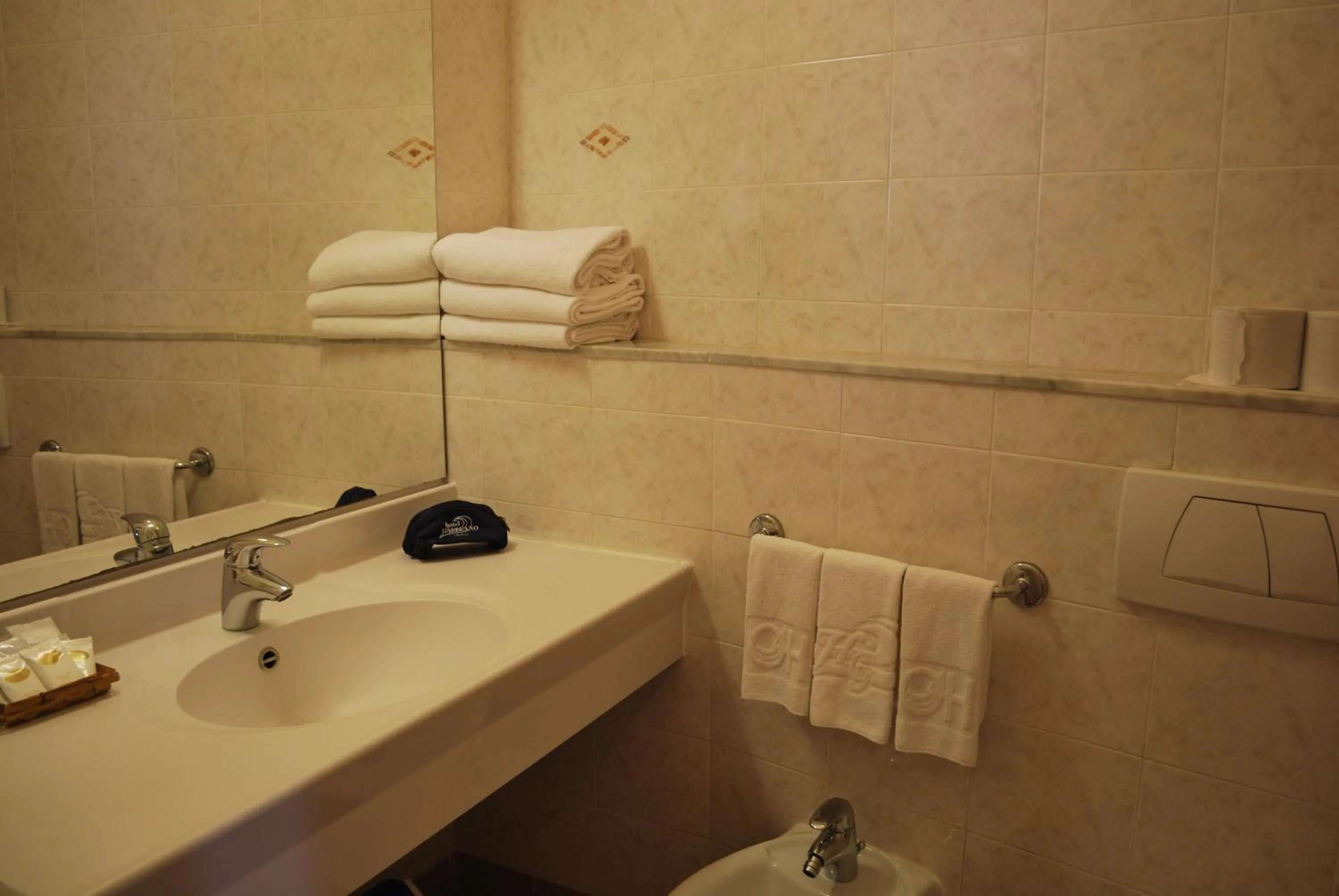 Bathroom in Hotel Galleano