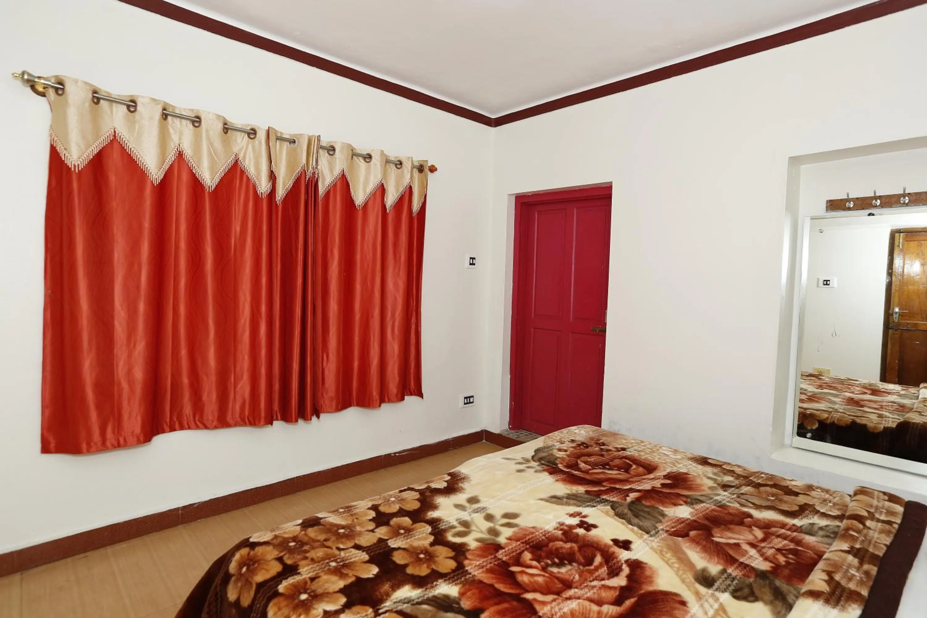 Bed in Hotel Sri Balaji