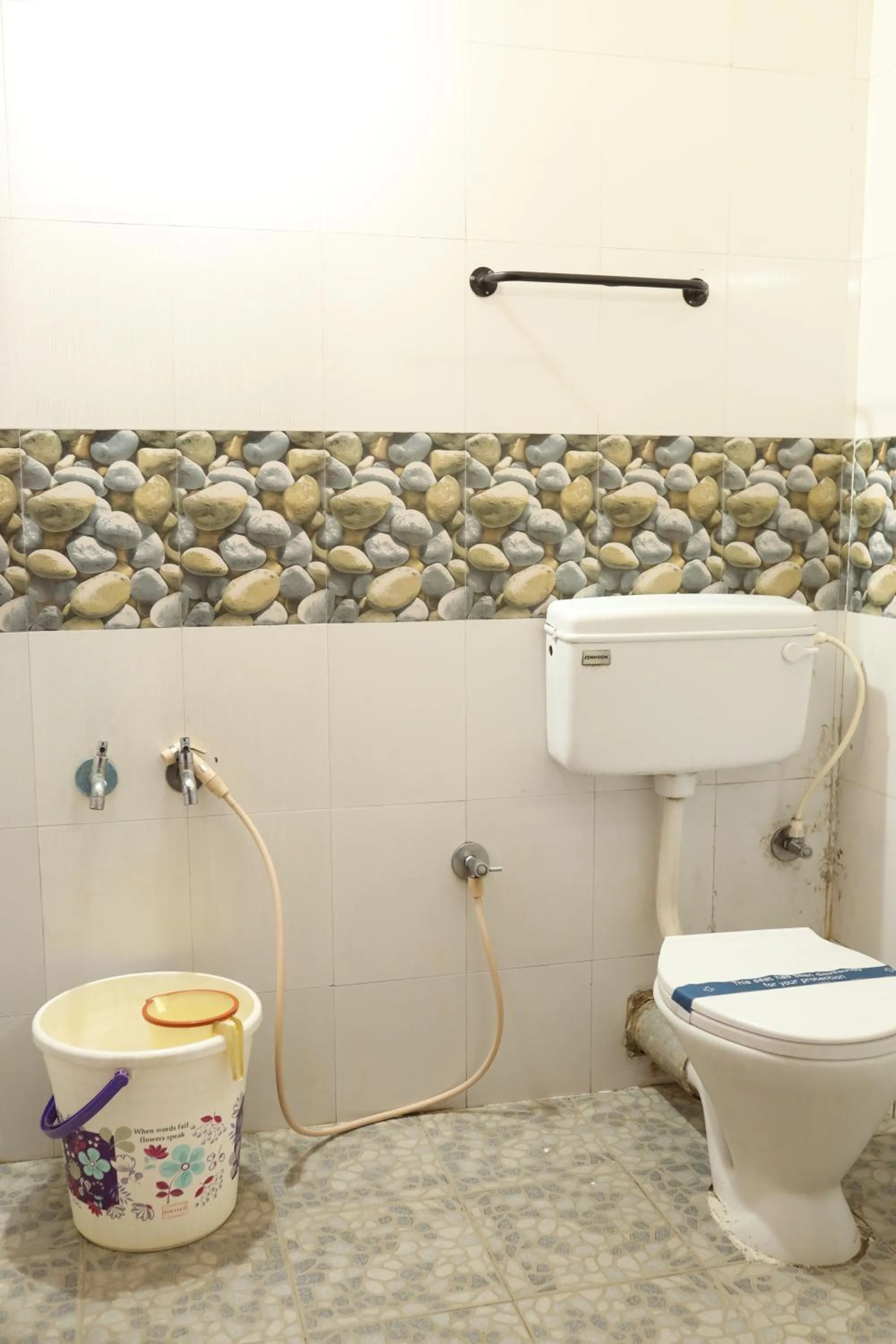 Bathroom in Hotel Sri Balaji