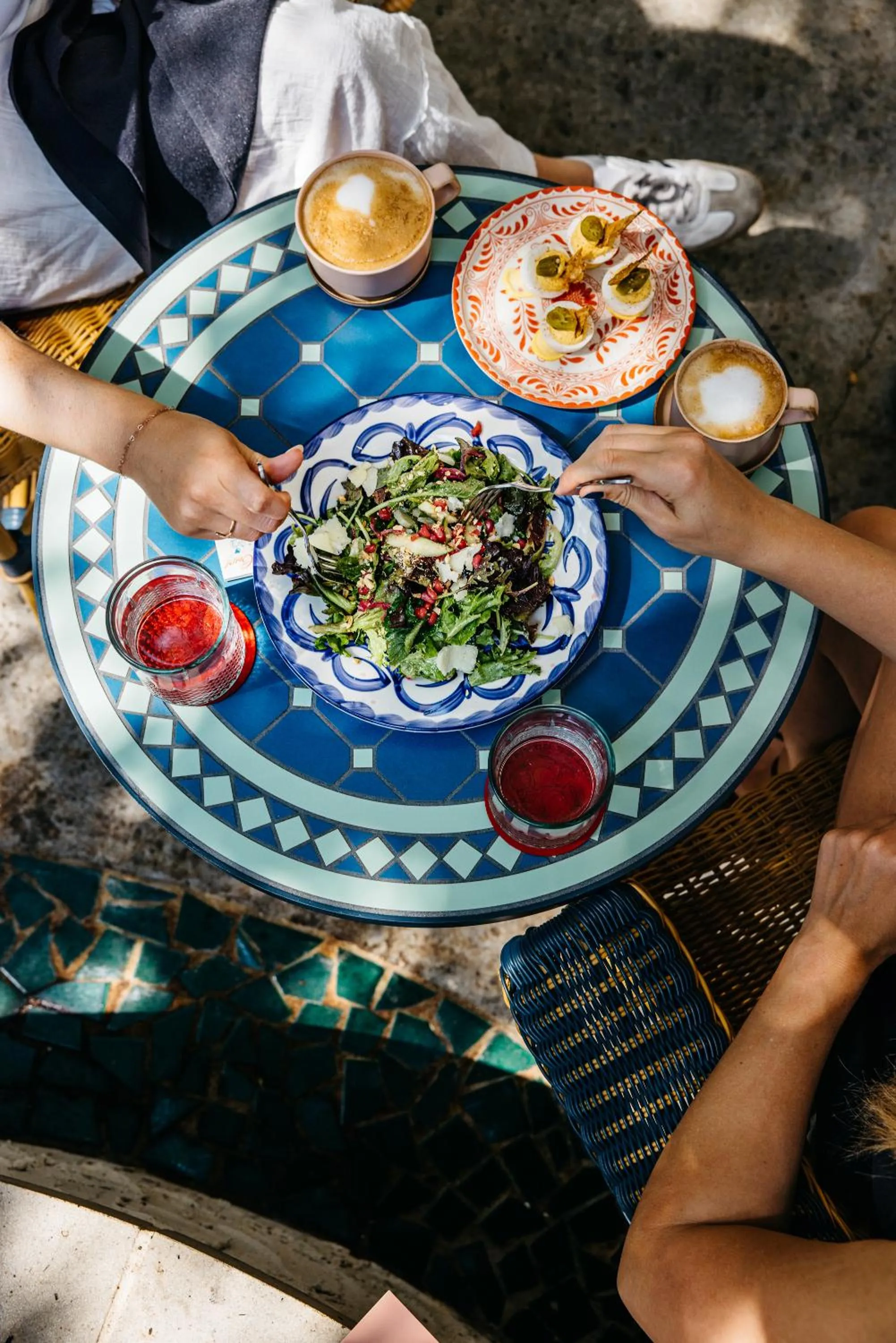 Food and drinks in Hotel Granada, a Design Hotel