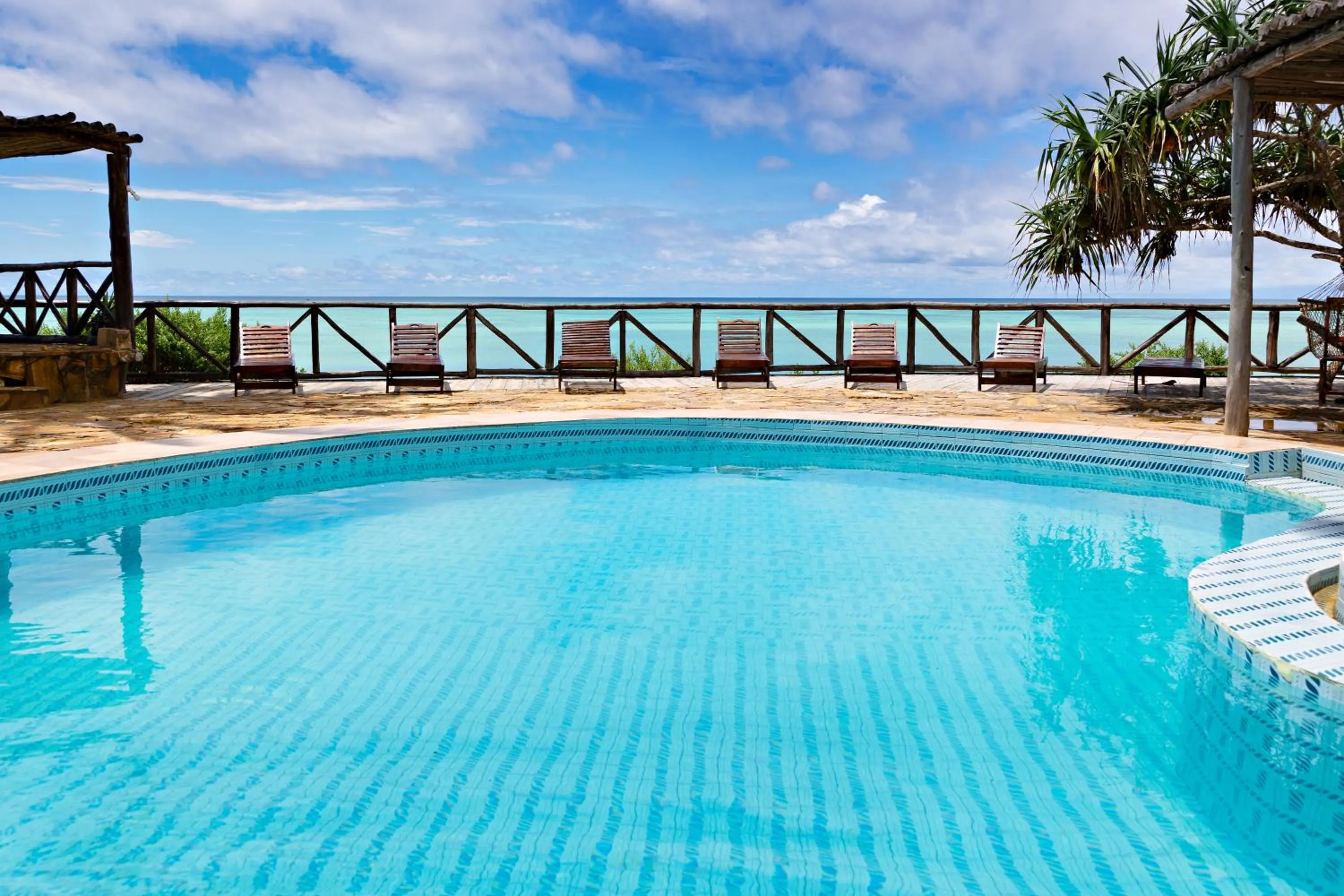 Swimming pool in Tanzanite Beach Resort