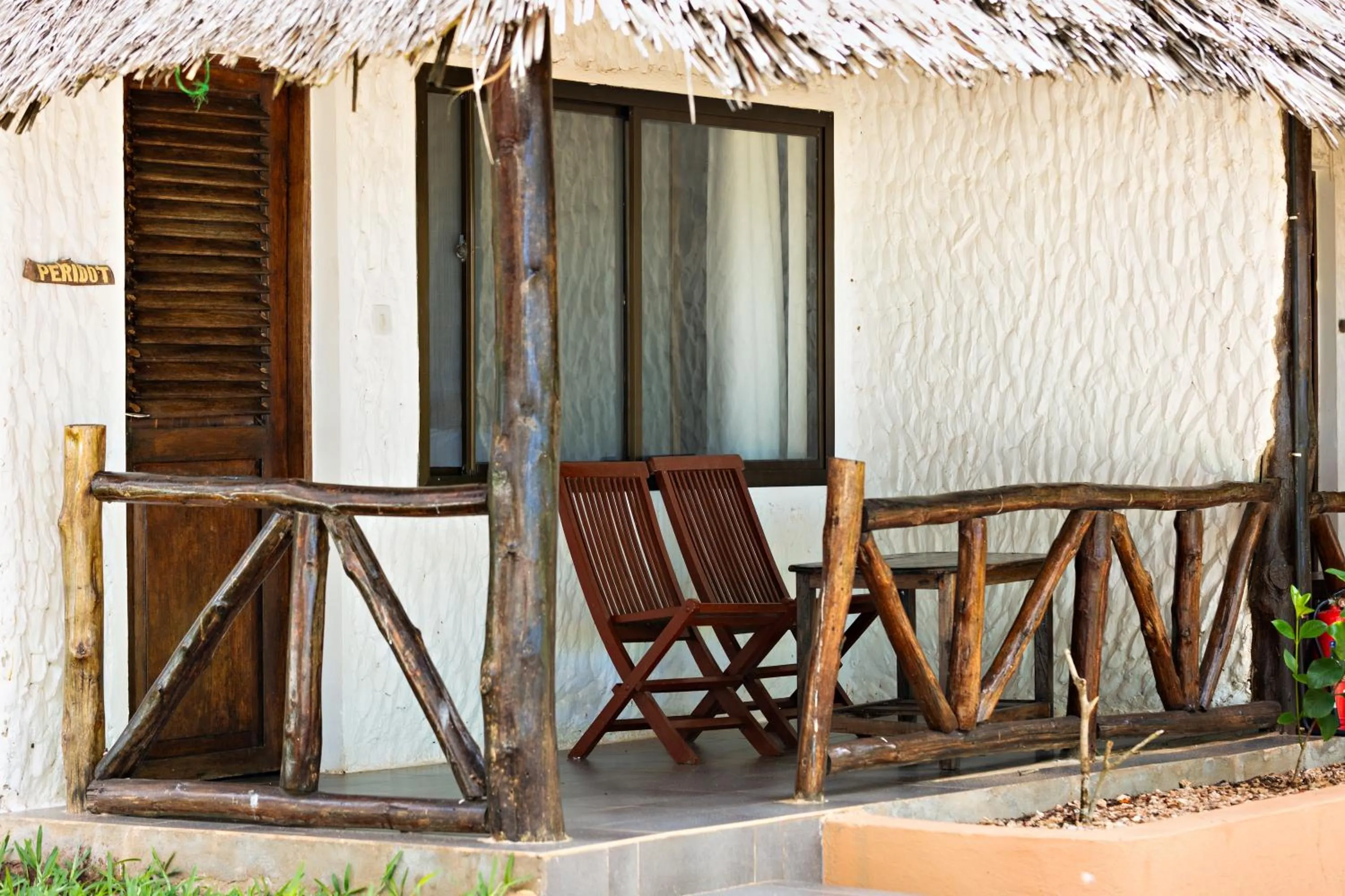 Patio in Tanzanite Beach Resort