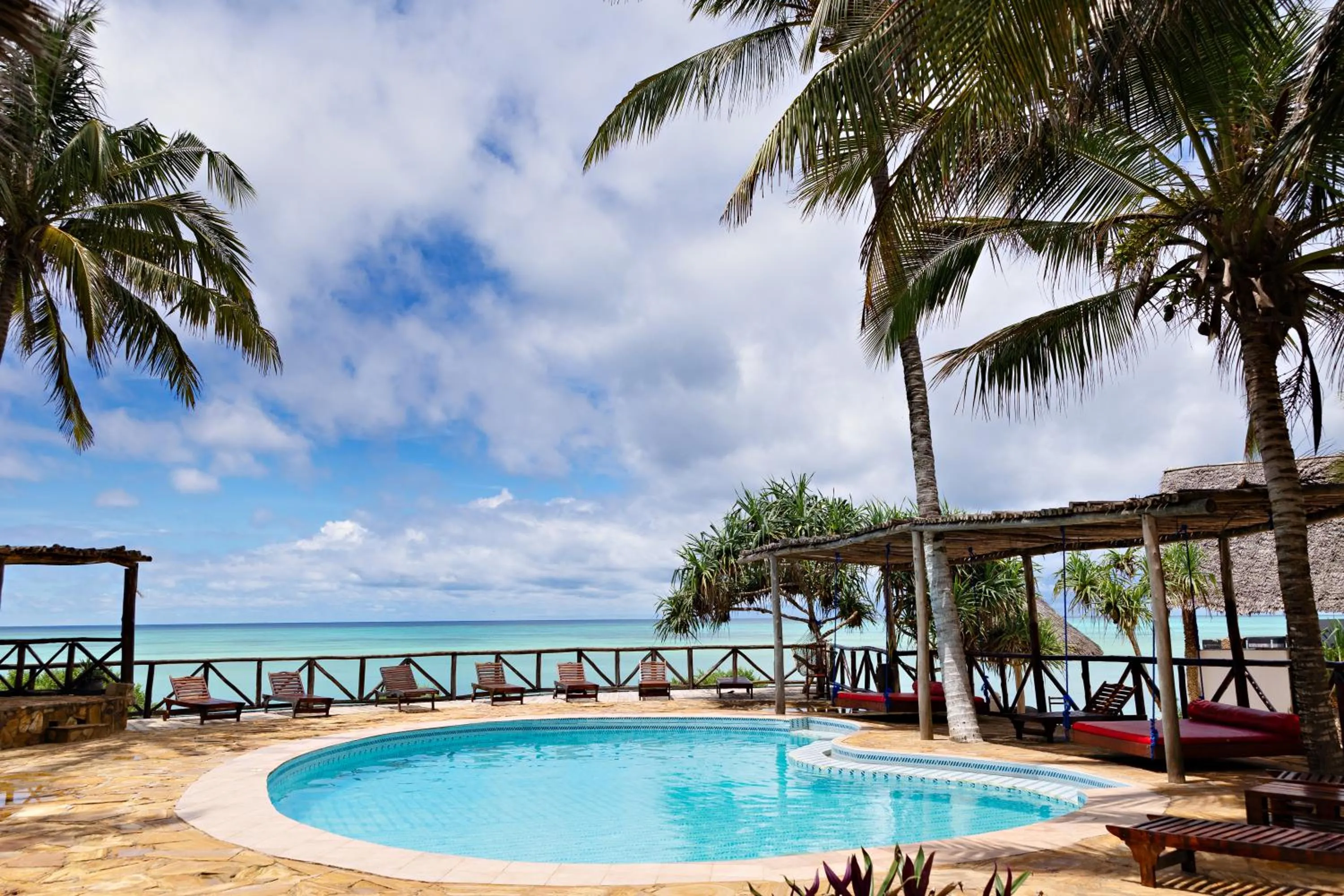 Swimming pool in Tanzanite Beach Resort