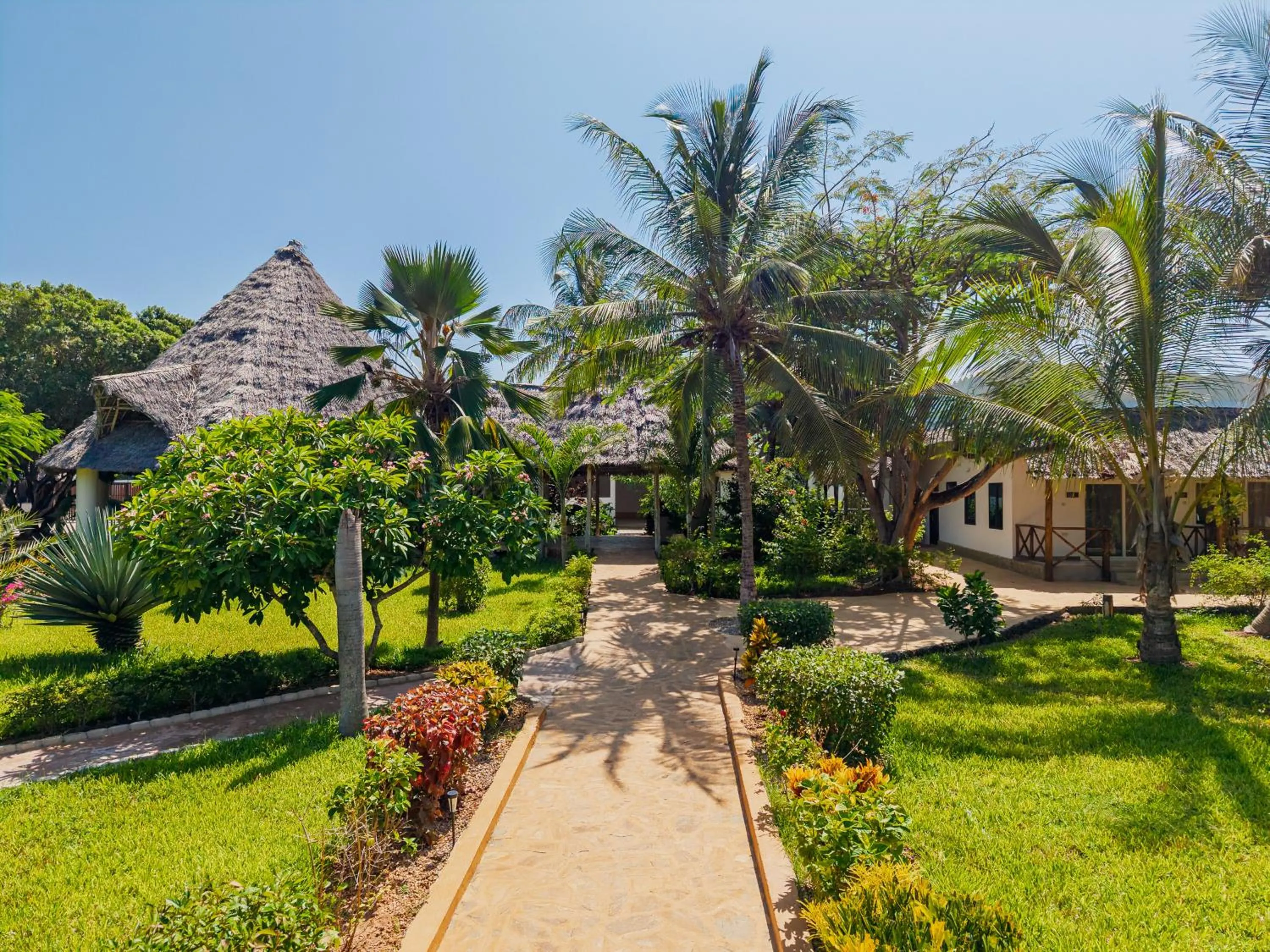 Garden in Tanzanite Beach Resort