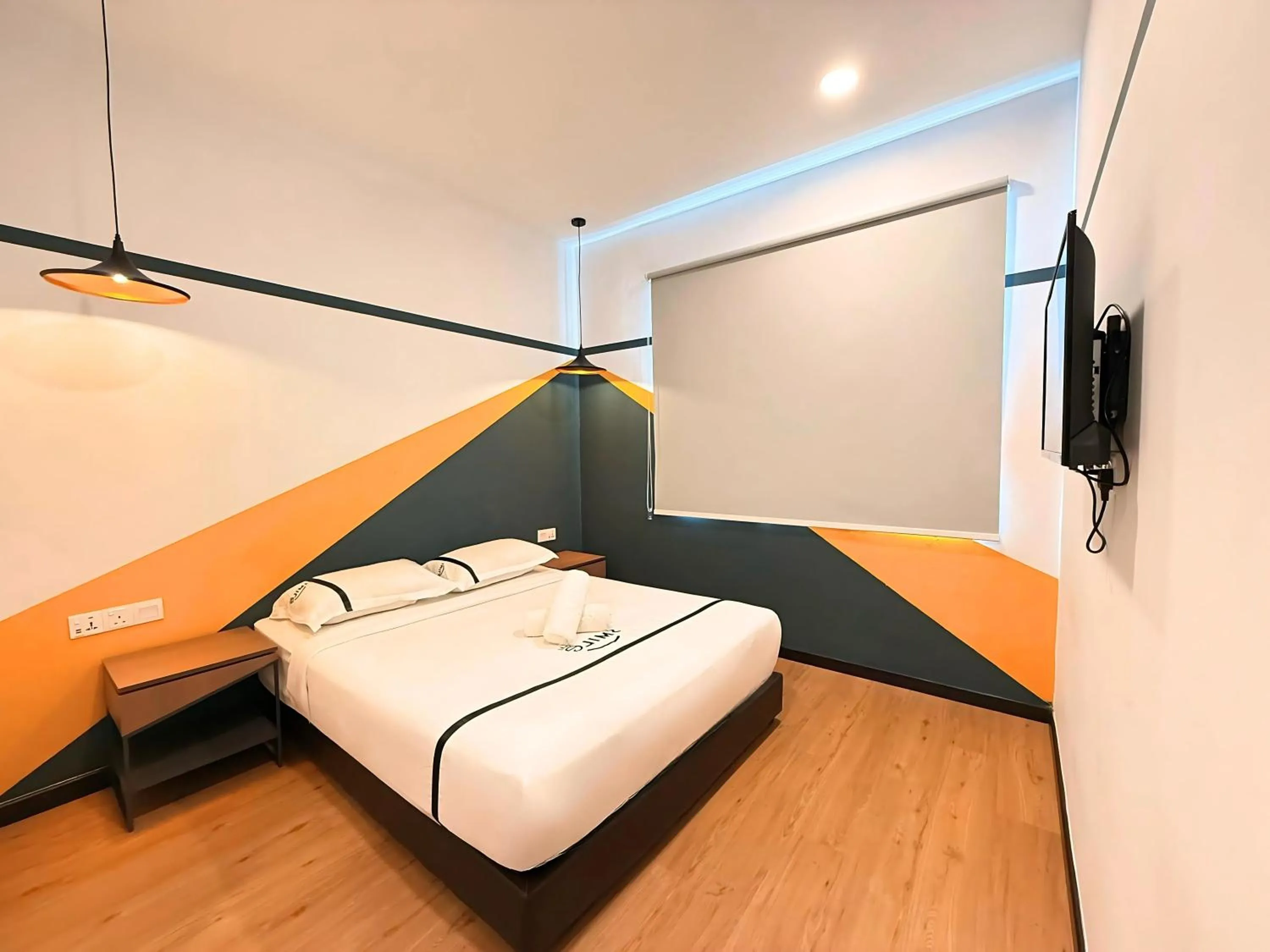 Bed in Seeds Hotel Puchong Koi