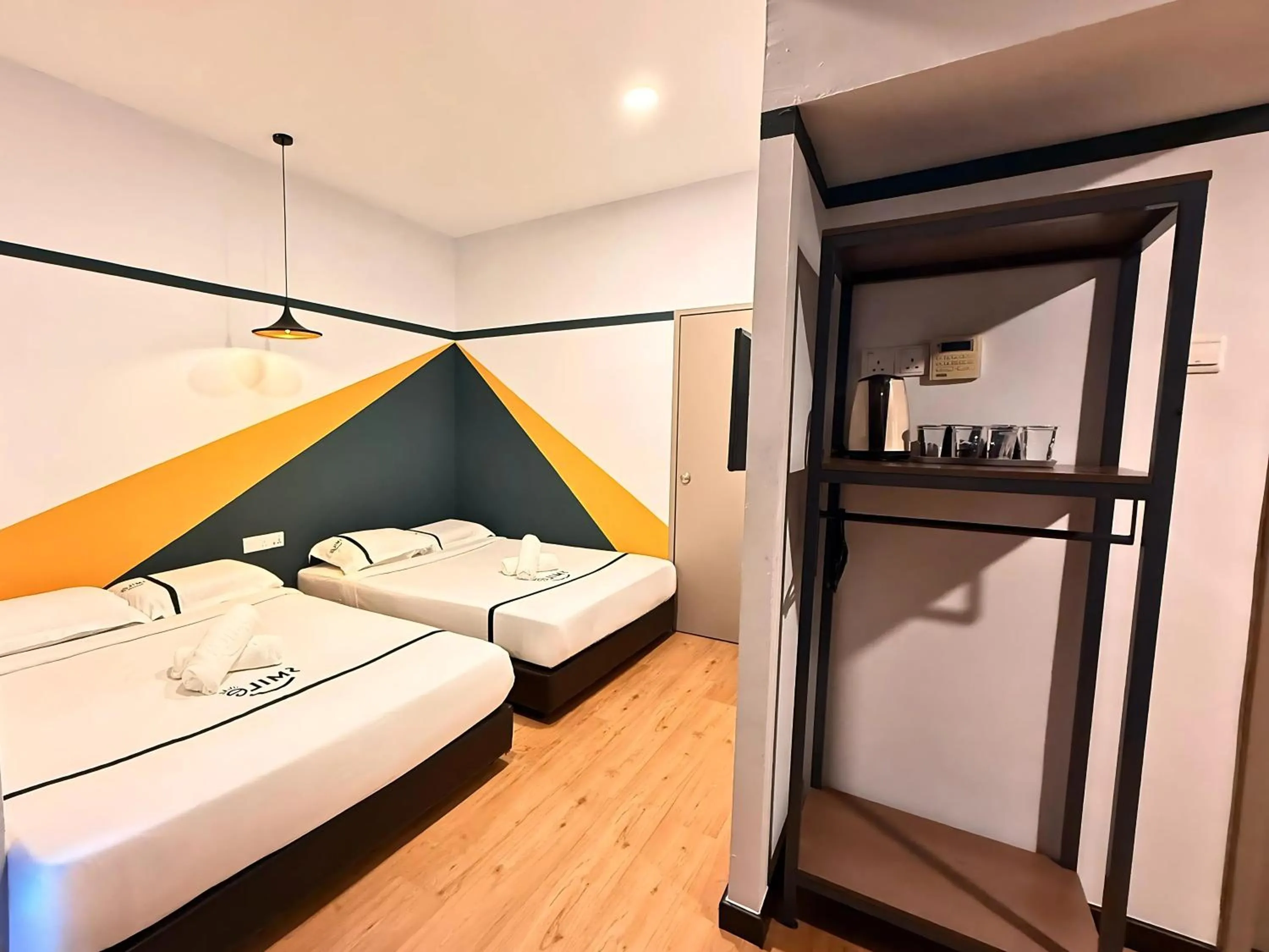 Bed in Seeds Hotel Puchong Koi