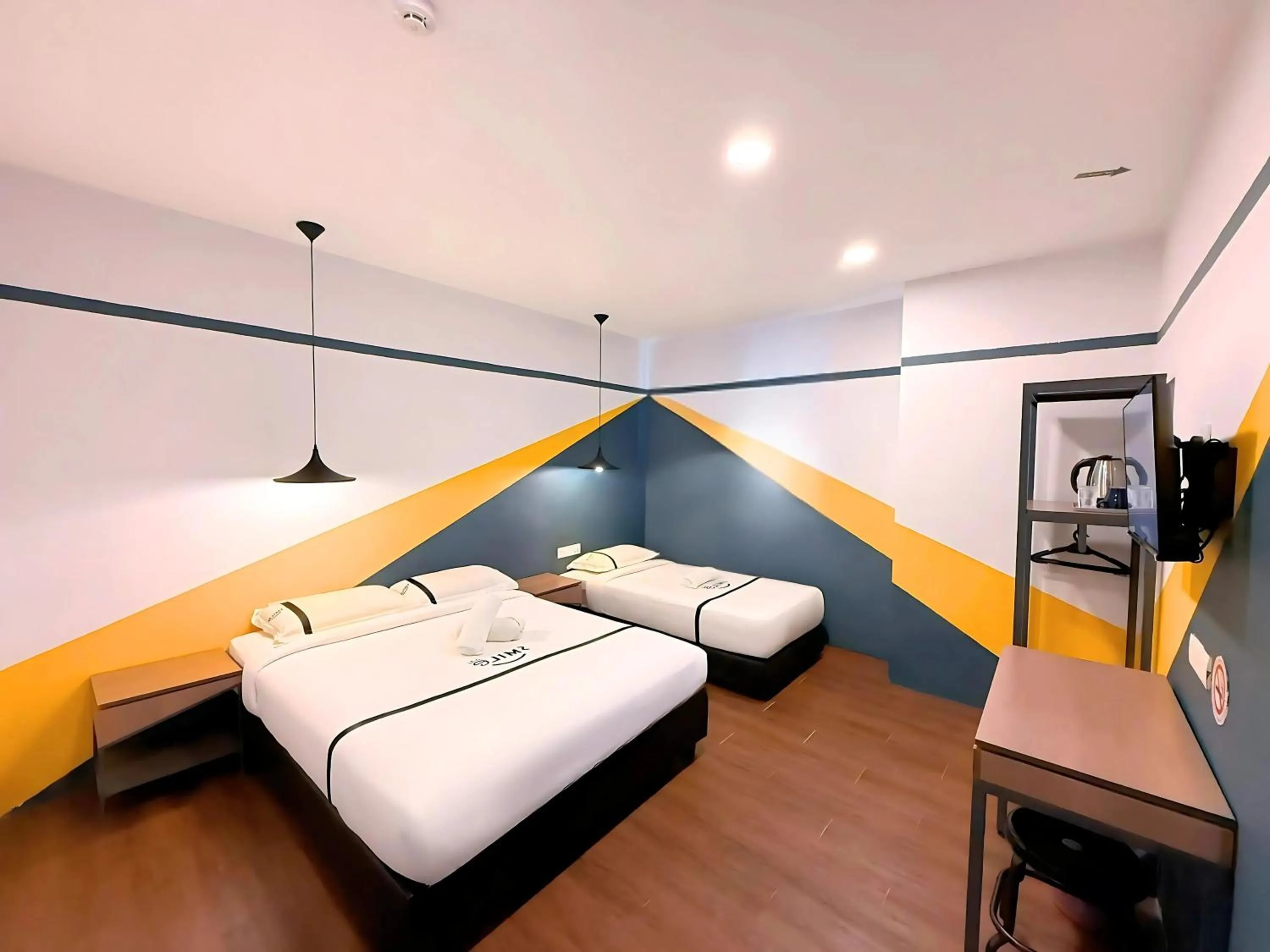 Bed in Seeds Hotel Puchong Koi