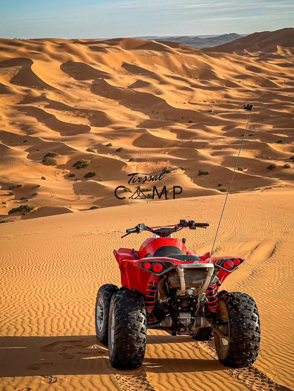Natural landscape in Merzouga Tirssal Camp