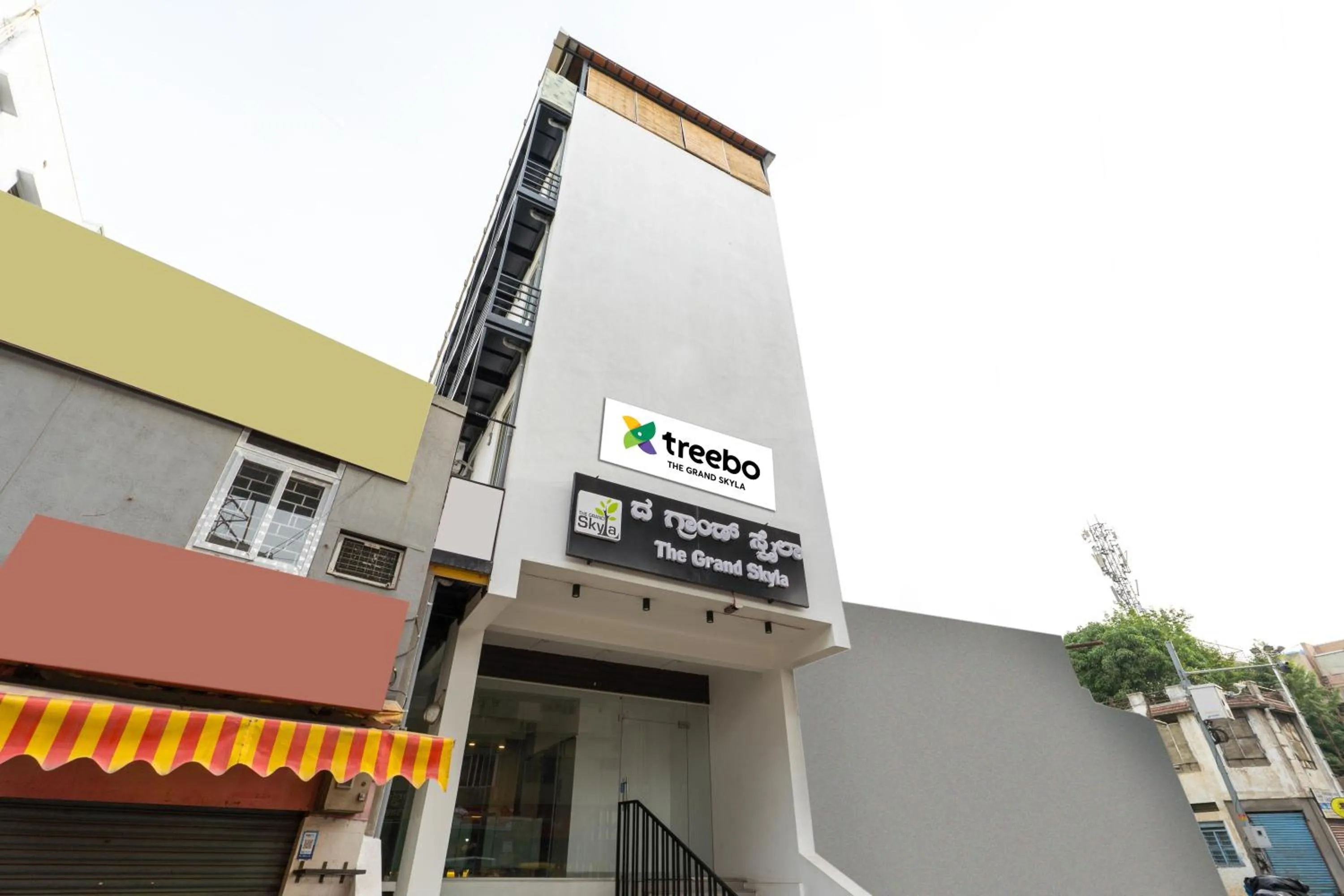 Property building in Treebo The Grand Skyla, Malleshwaram