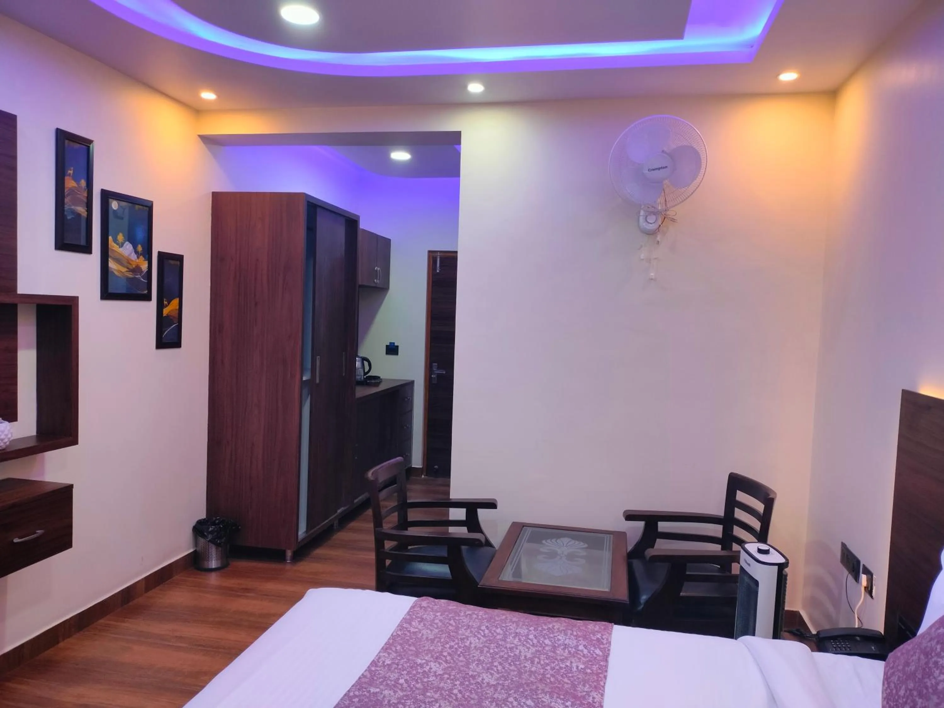 Bed in The White mountaina