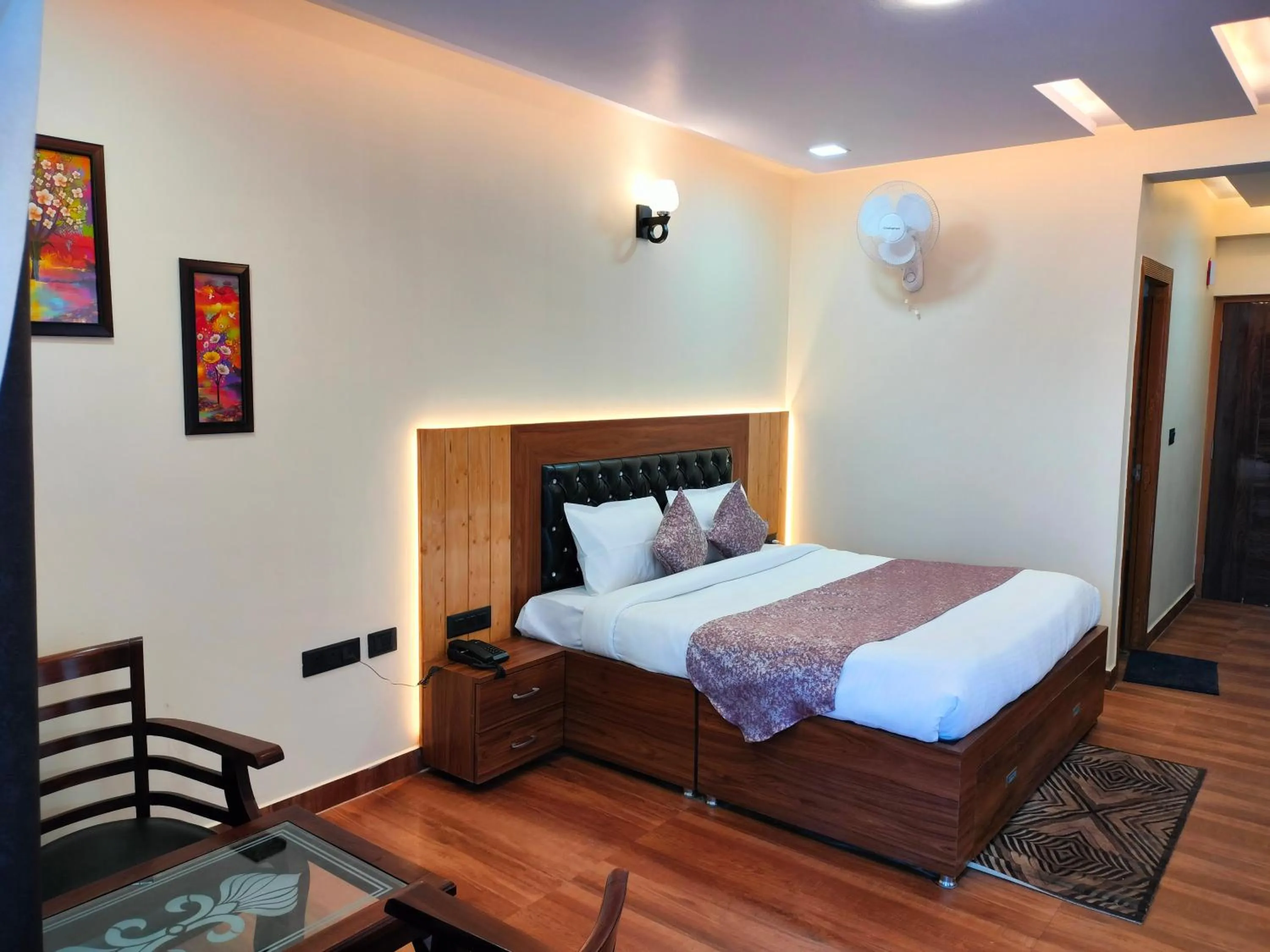 Bed in The White mountaina