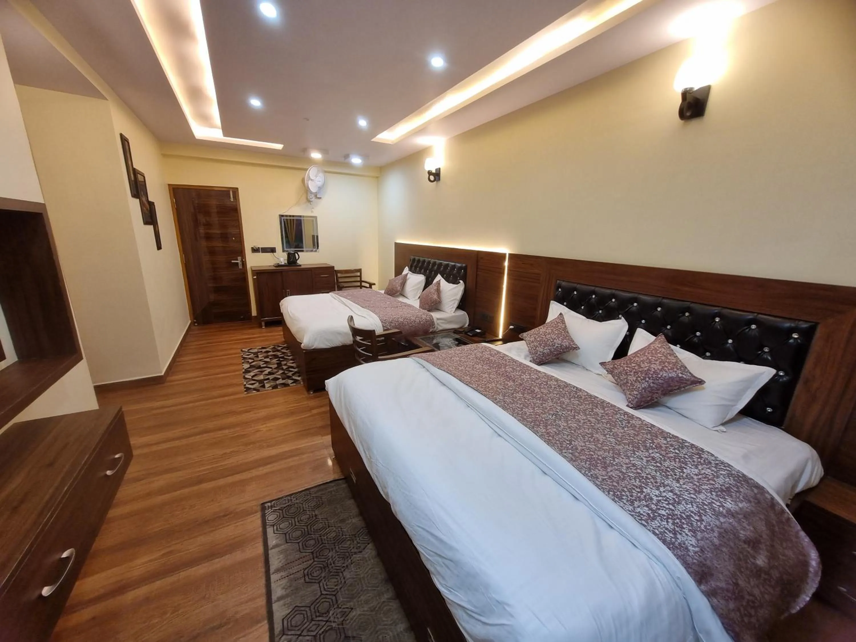 Bed in The White mountaina