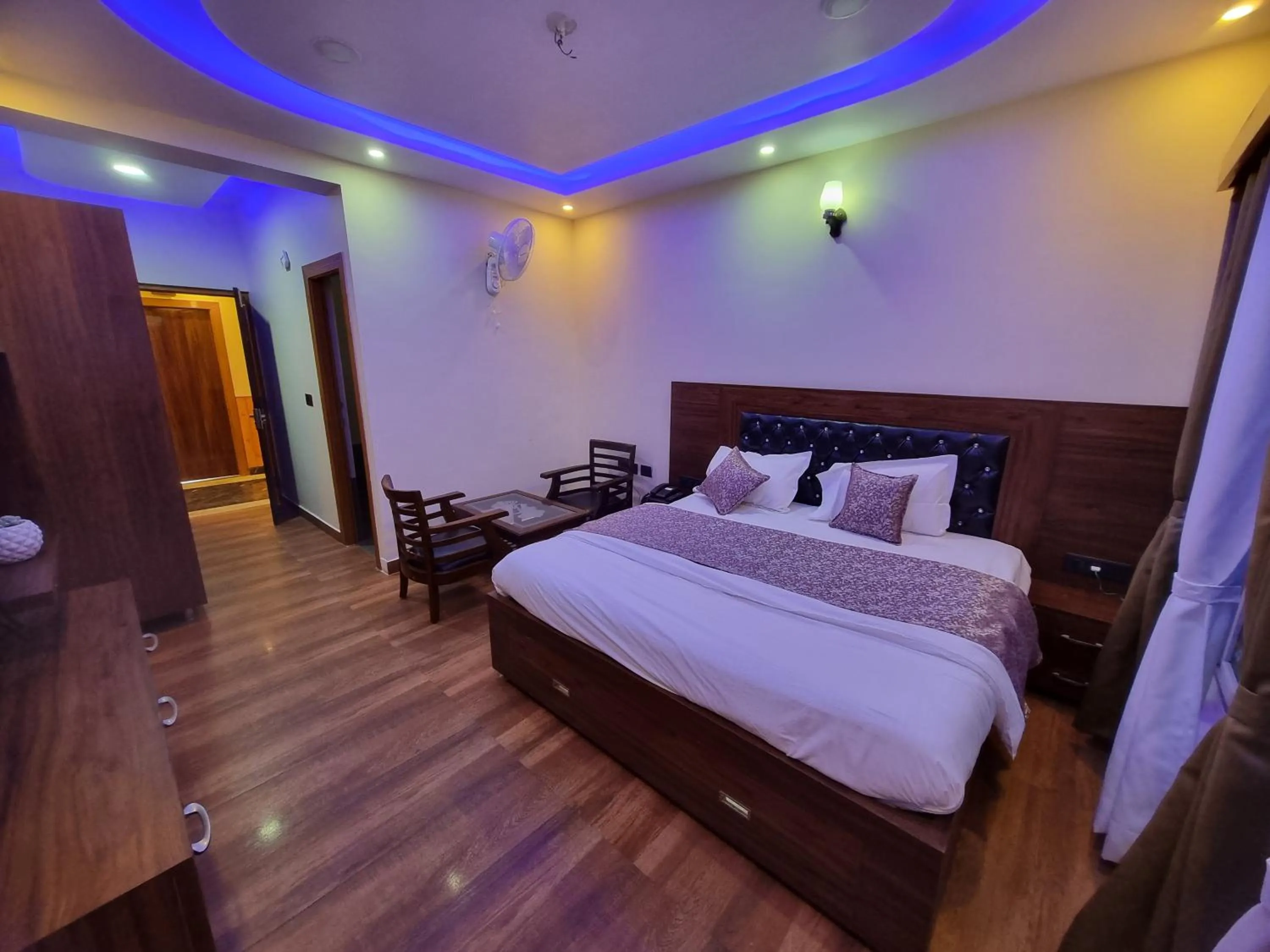 Bed in The White mountaina