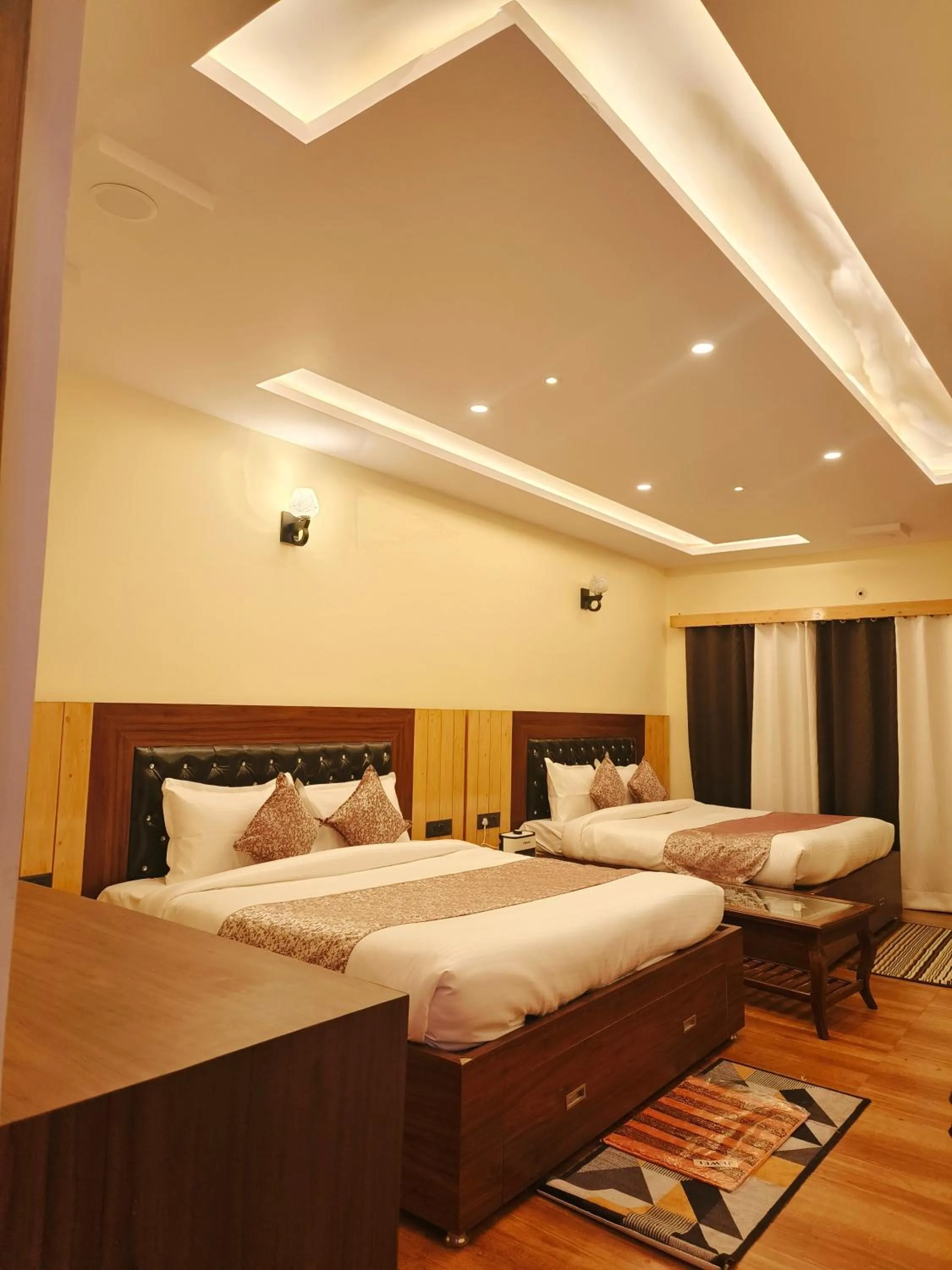 Bed in The White mountaina