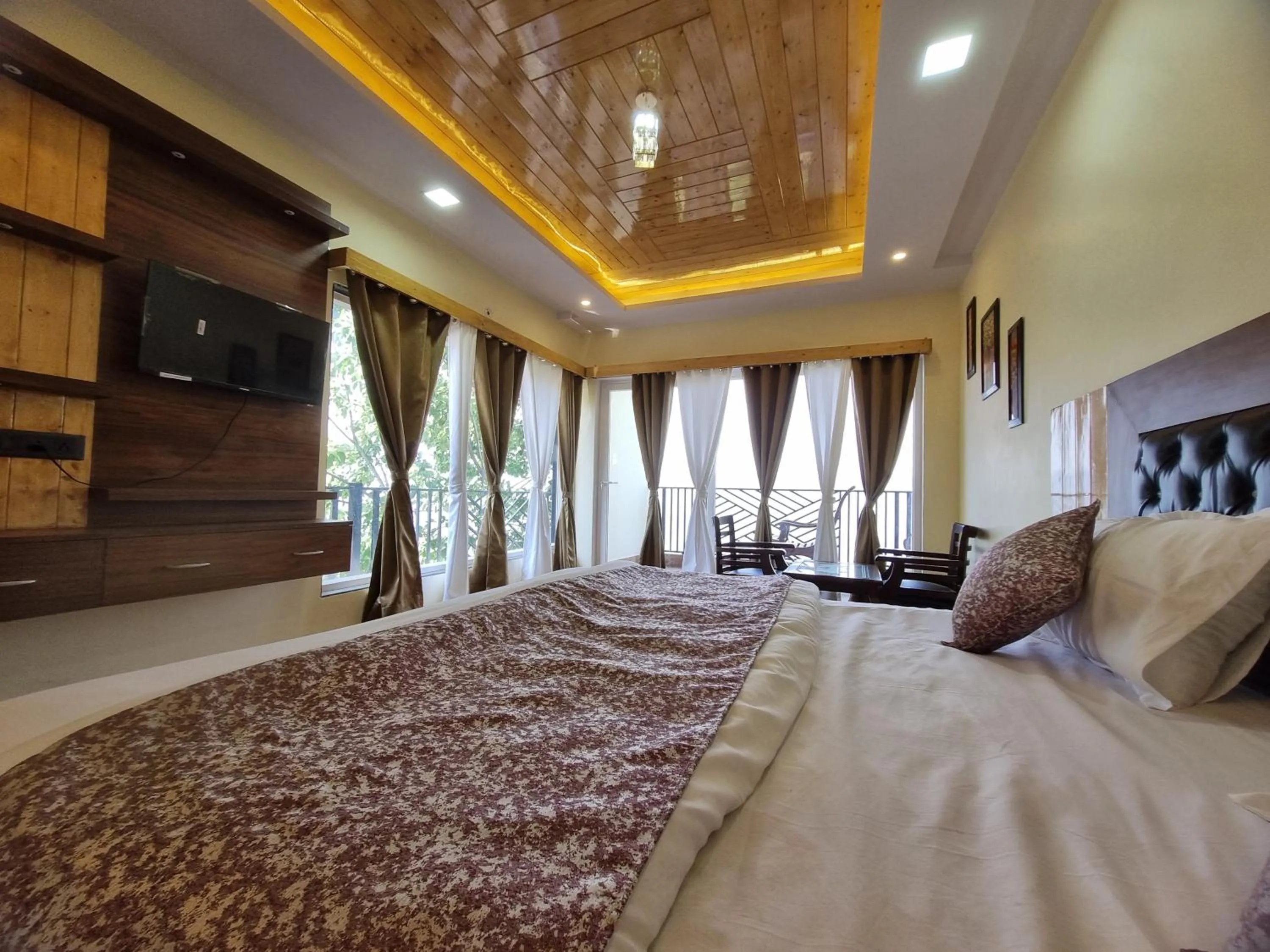 Bed in The White mountaina