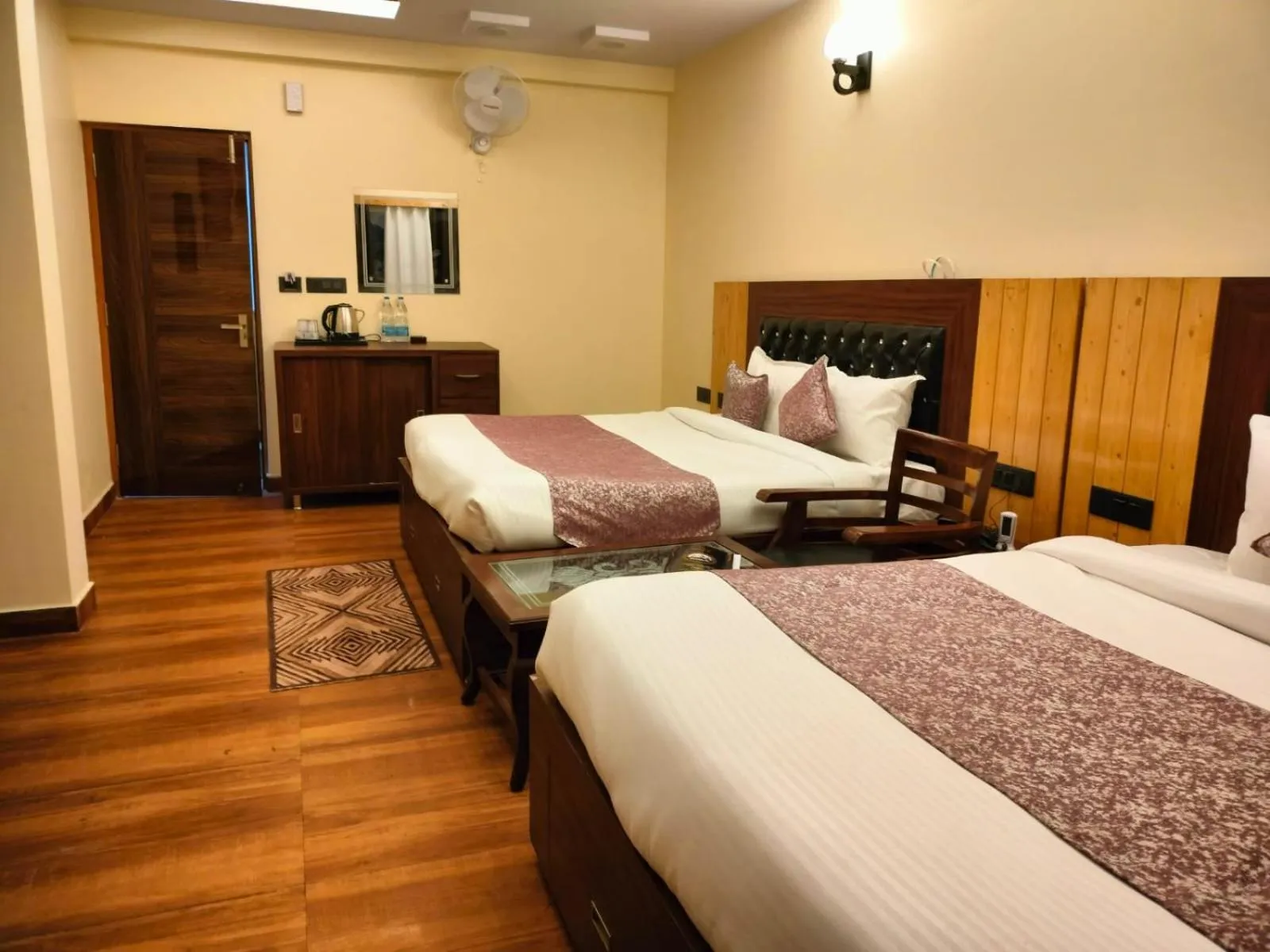 Bed in The White mountaina