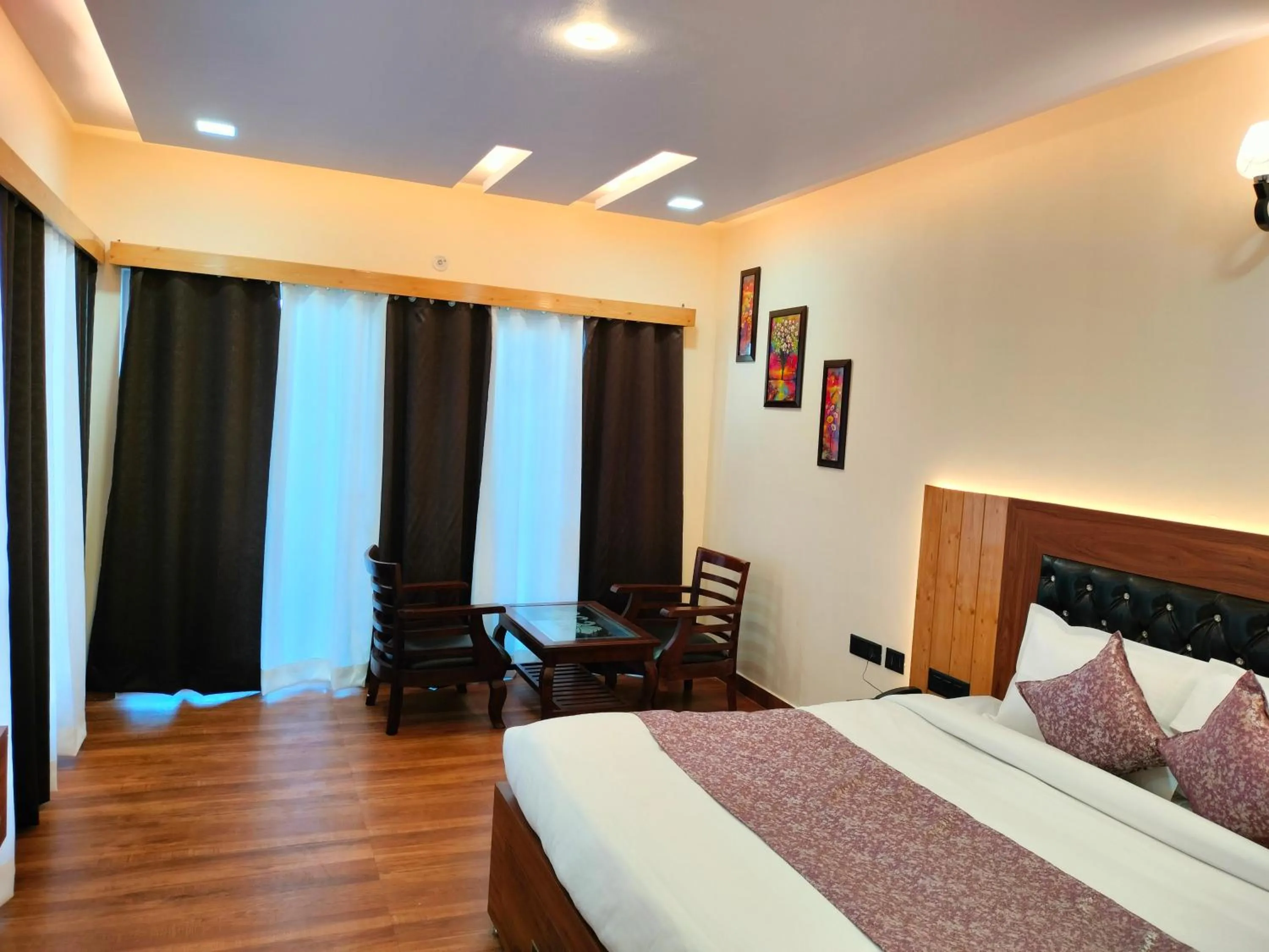 Bed in The White mountaina