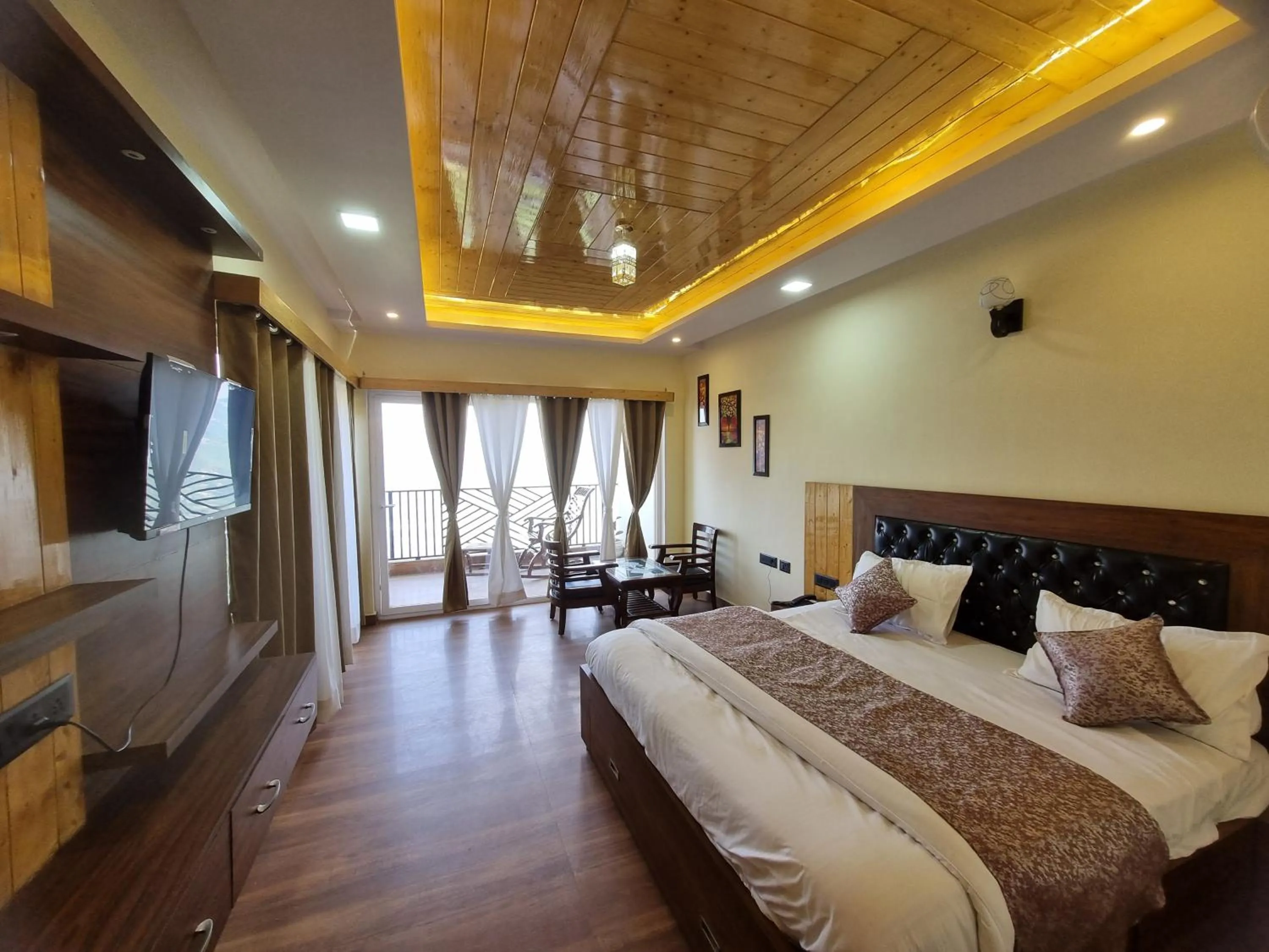 Bed in The White mountaina