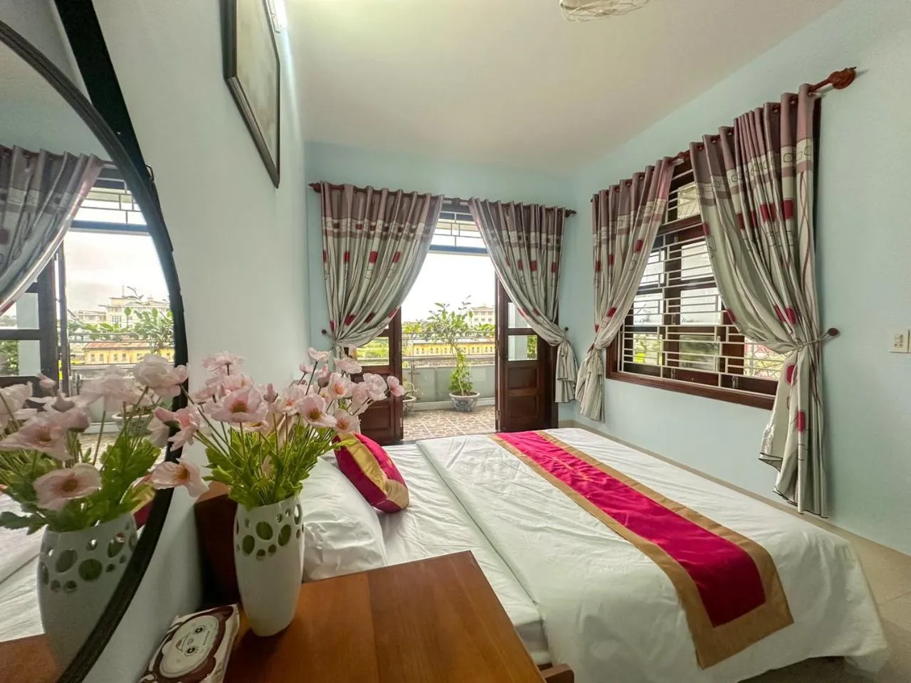 Bed in RUBY HOMESTAY