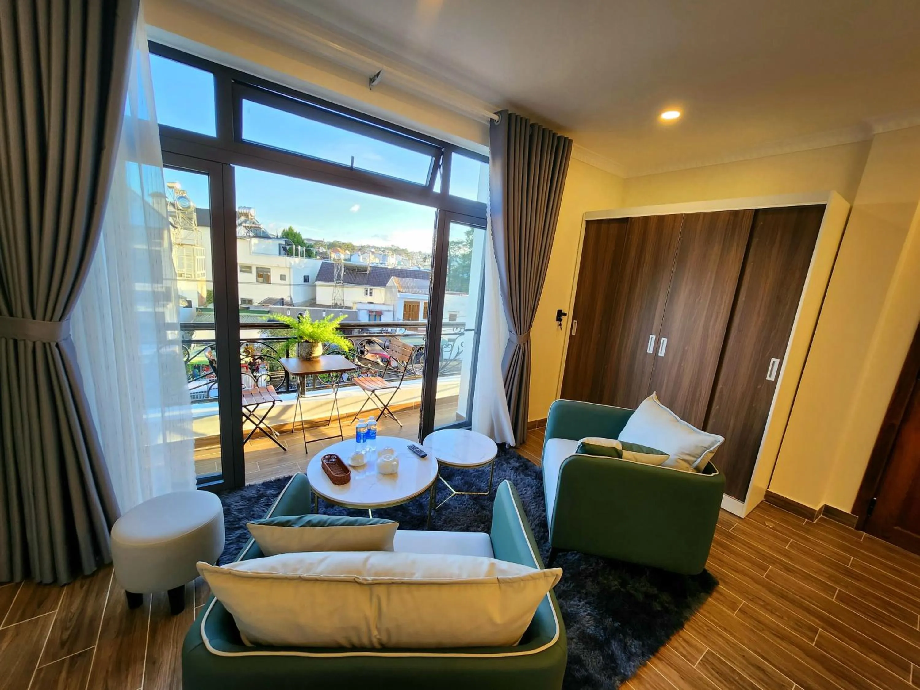 Seating area in K'SOL - Hotel & Apartment