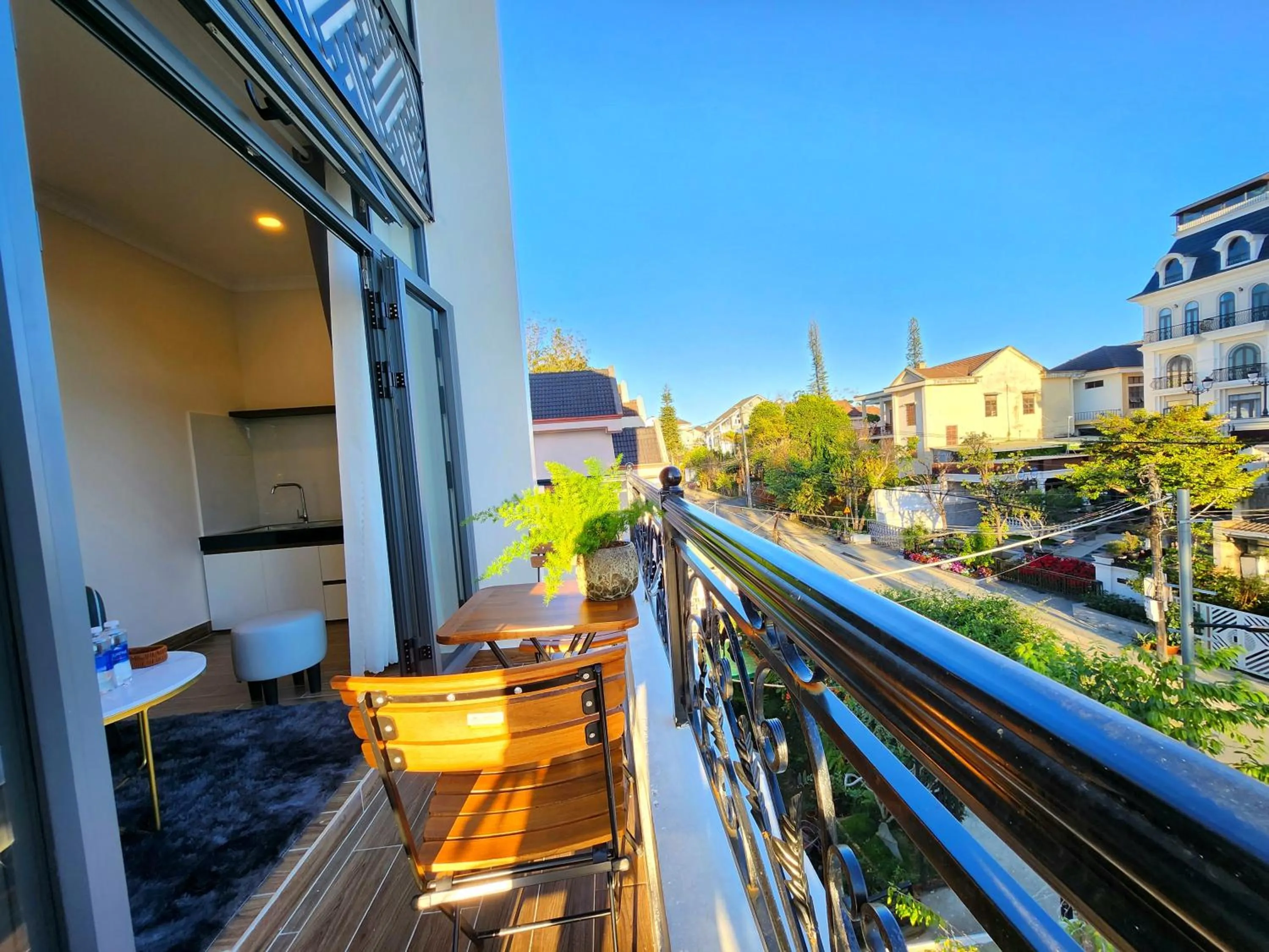 Balcony/Terrace in K'SOL - Hotel & Apartment