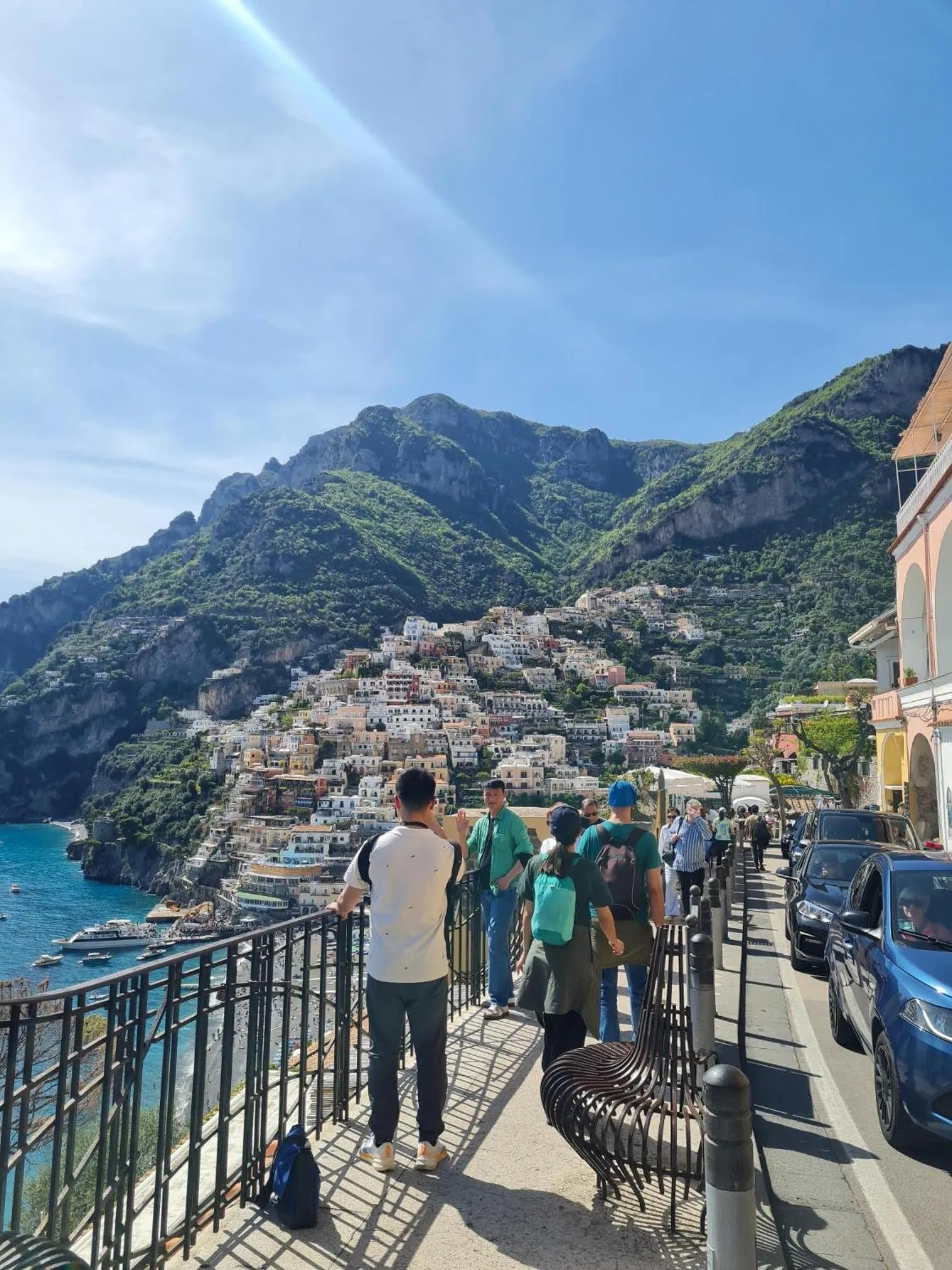 Natural landscape in Villa Santa Chiara Positano Suites