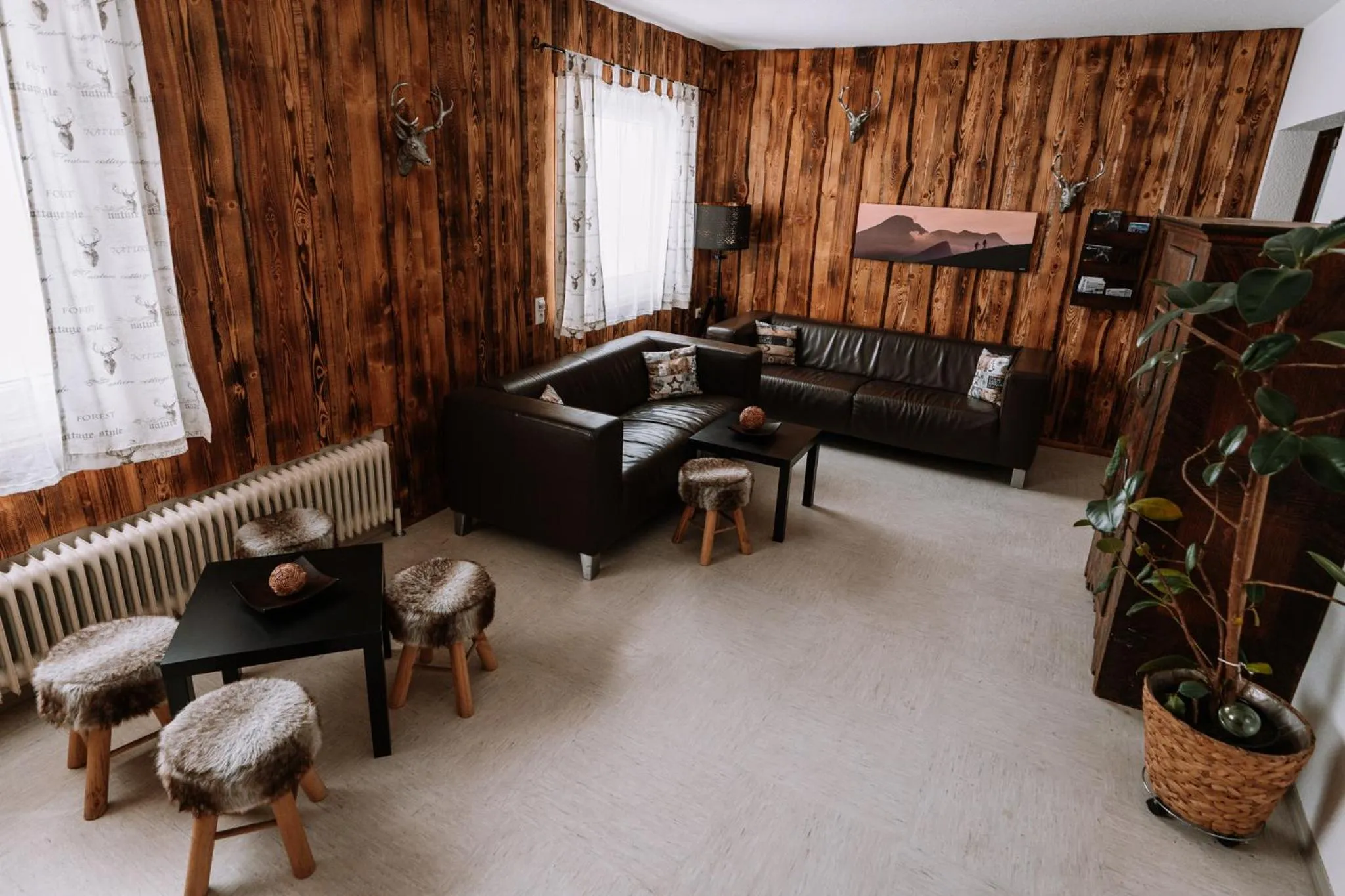 Seating area in Hotel Garni Familie Gruber