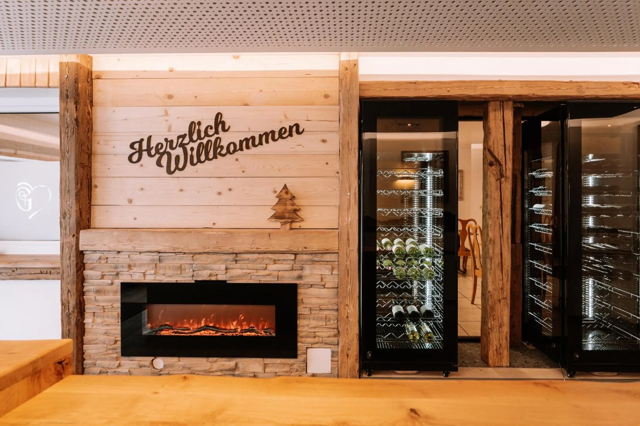 Lobby or reception in Hotel Garni Familie Gruber