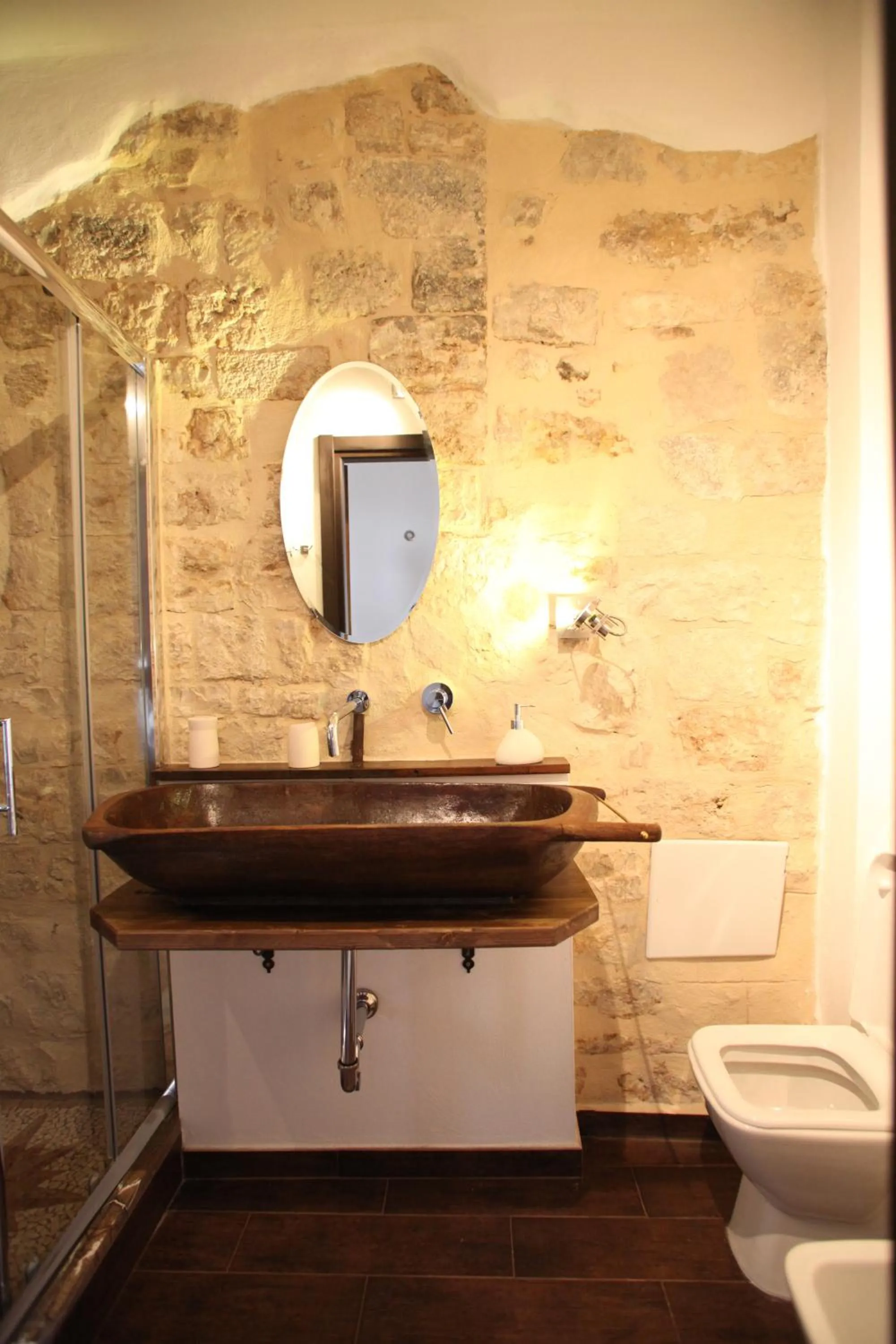 Bathroom in Rifugio Degli Svevi