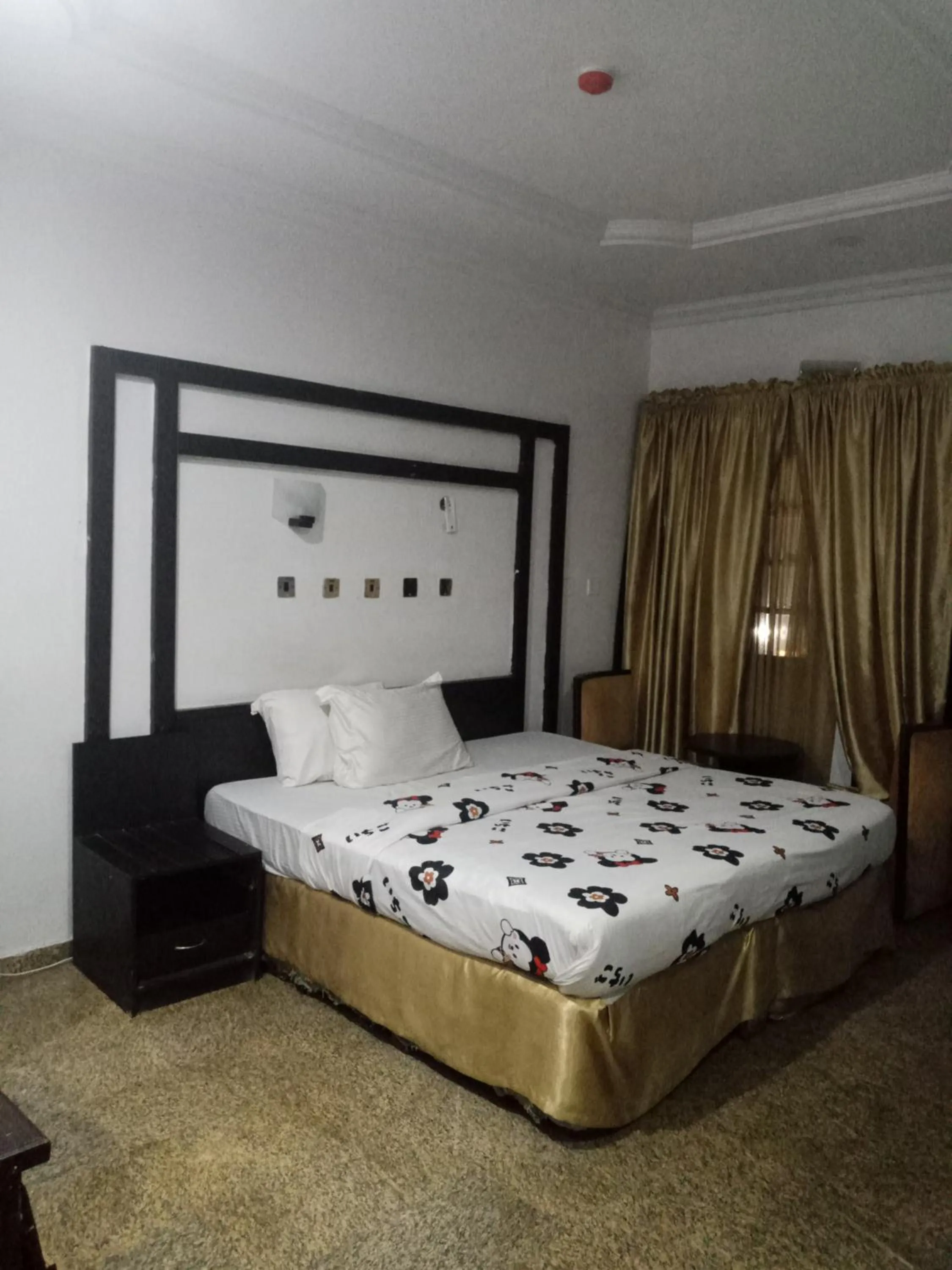 Bed in Blue Moon Beach Hotel and Resort Lekki Lagos