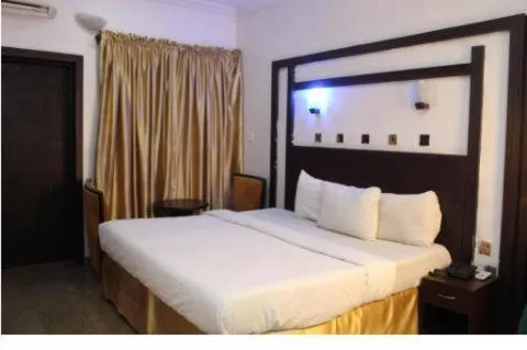 Bed in Blue Moon Beach Hotel and Resort Lekki Lagos