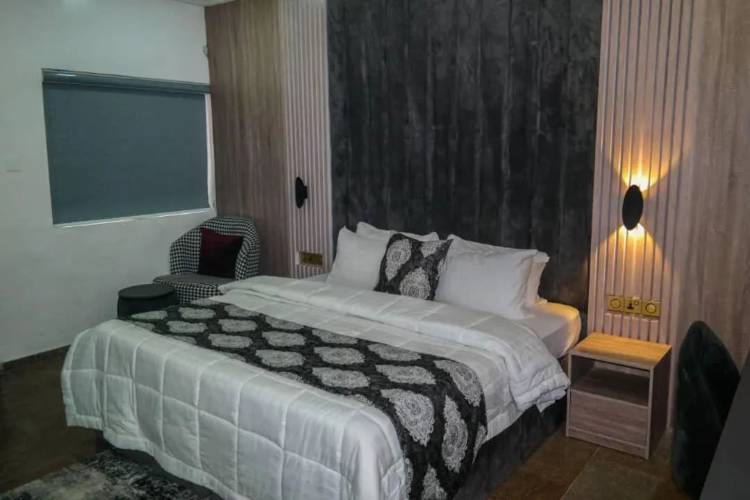Bed in Blue Moon Beach Hotel and Resort Lekki Lagos