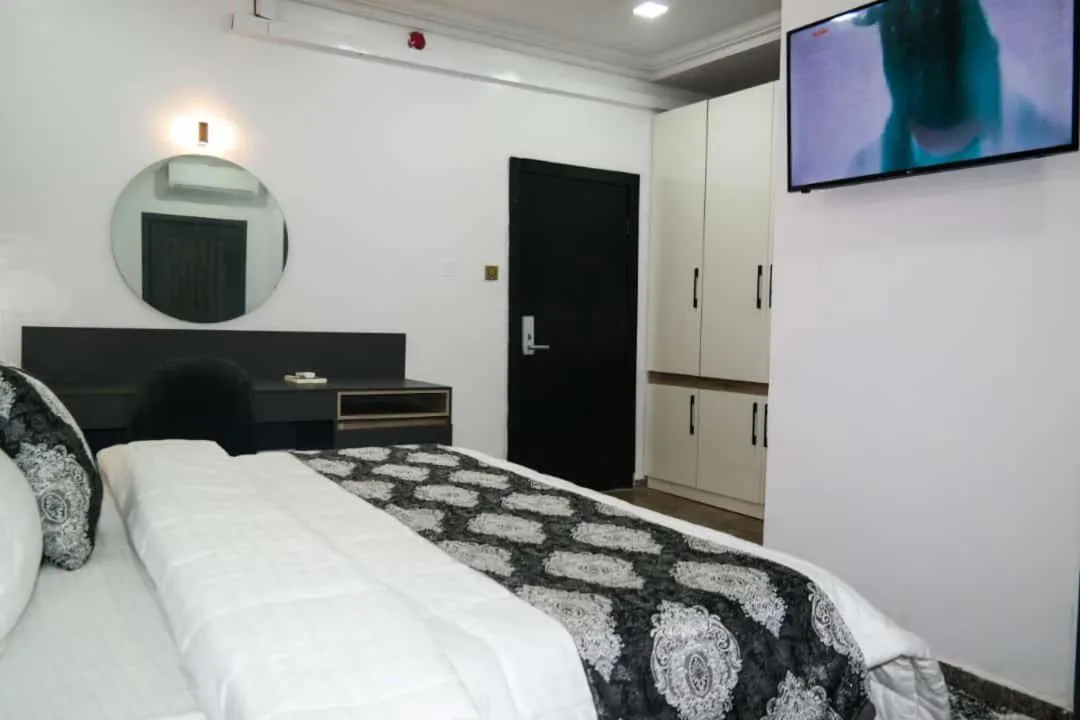 Bed in Blue Moon Beach Hotel and Resort Lekki Lagos