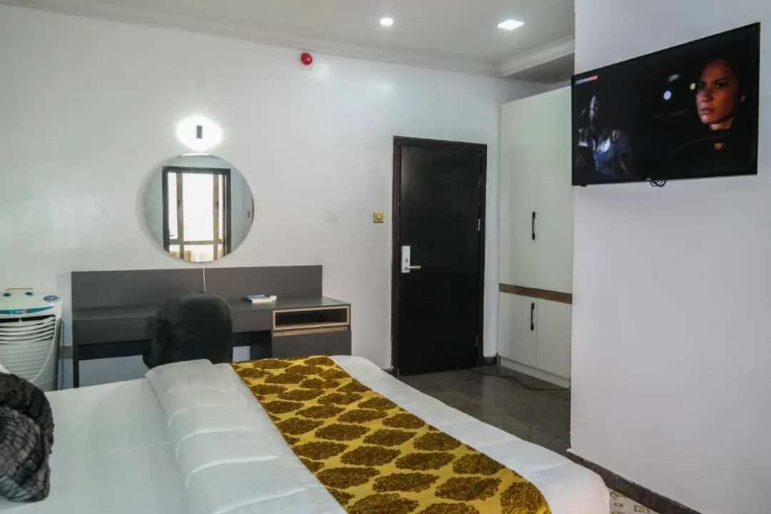 Bed in Blue Moon Beach Hotel and Resort Lekki Lagos