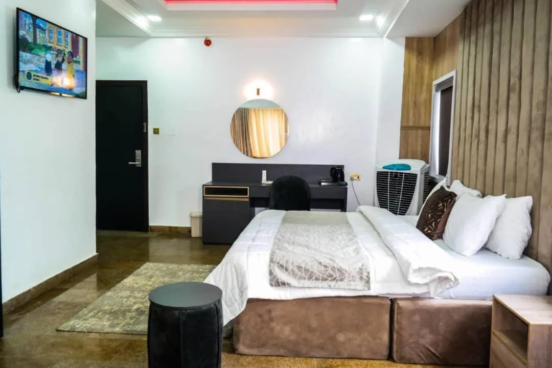 Bed in Blue Moon Beach Hotel and Resort Lekki Lagos