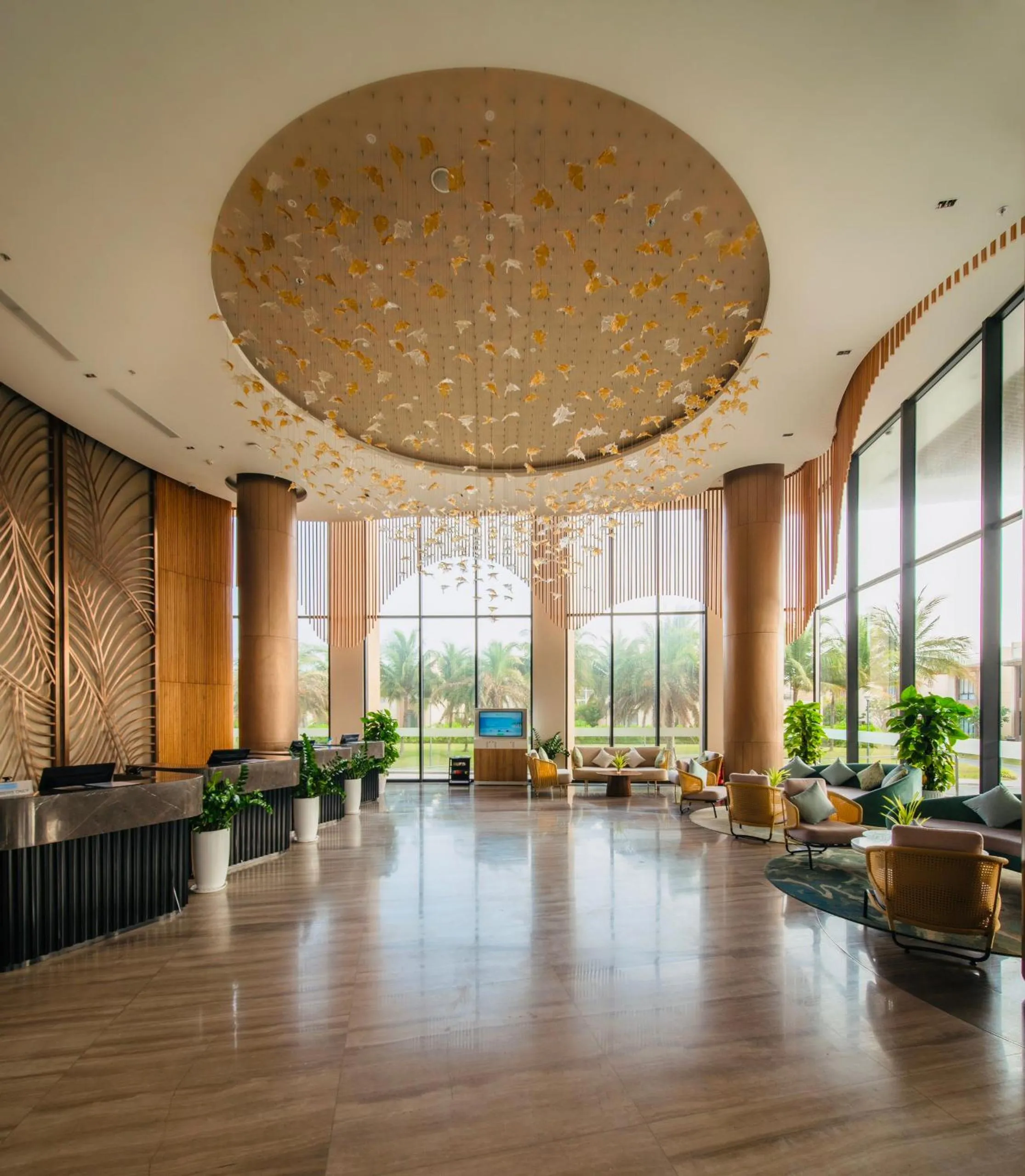Lobby or reception in Hese Pool Villas & Resort Cam Ranh